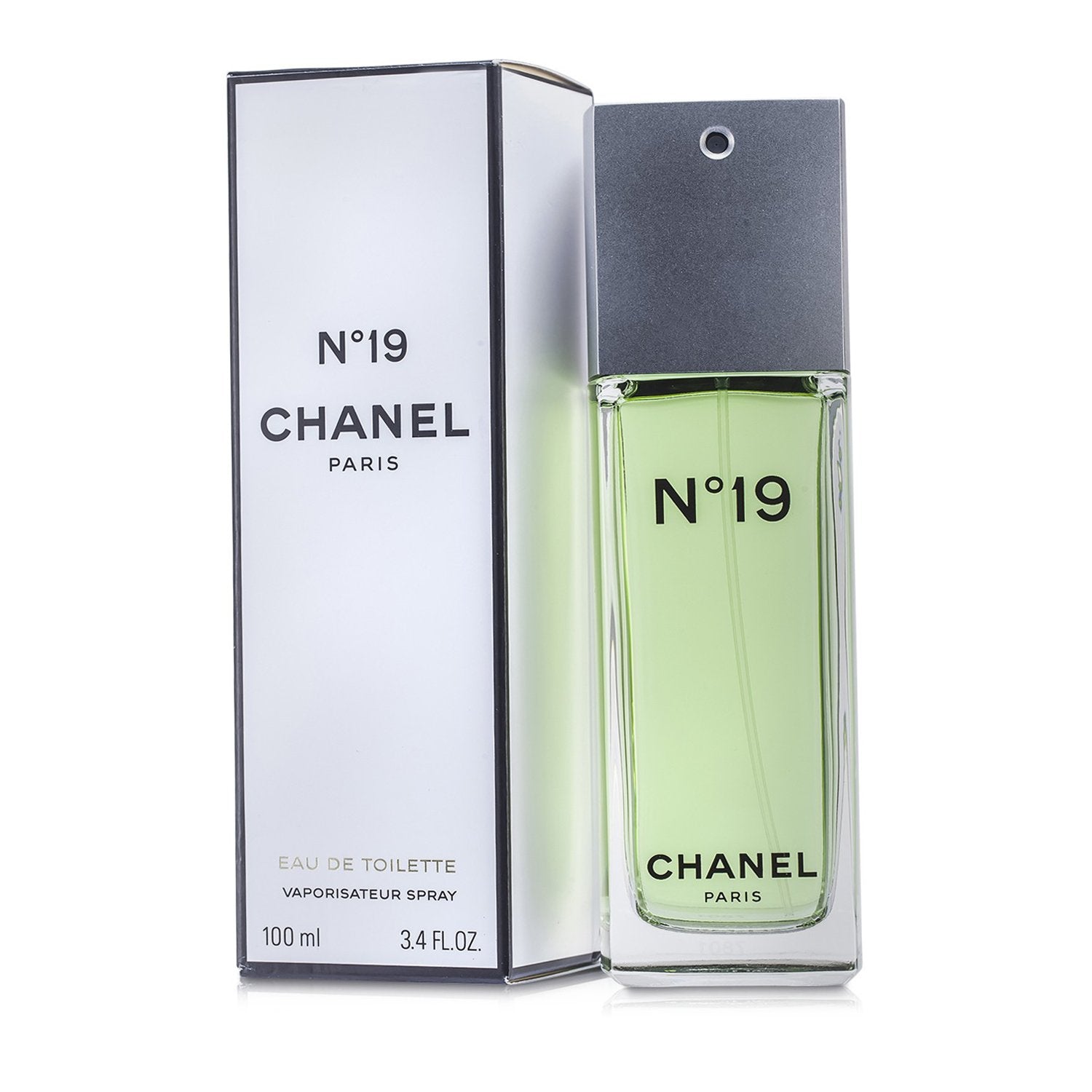 Chanel No.19 Eau De Toilette Spray Non-Refillable  100ml/3.3oz