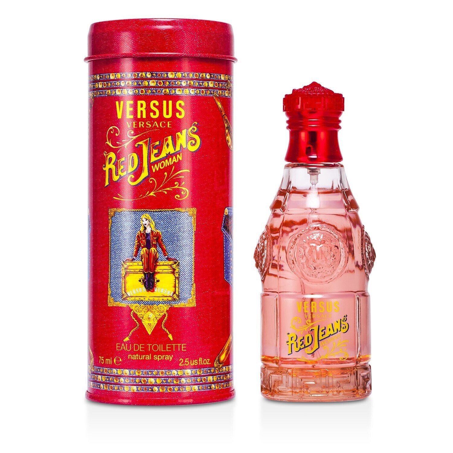 Versace Versus Red Jeans Edt Spray  75ml/2.5oz