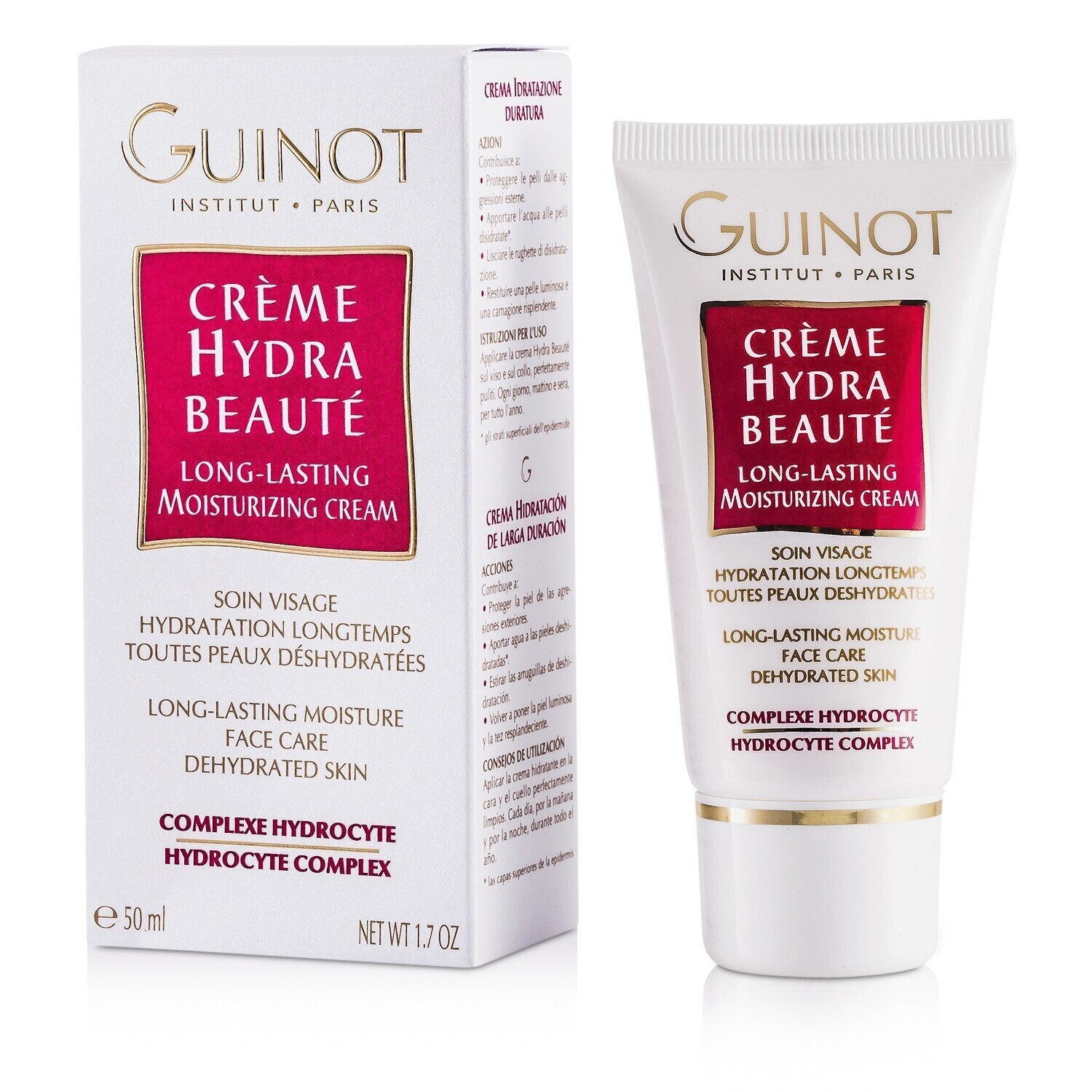 Guinot Long Lasting Moisturizing Cream (For Dehydrated Skin)  50ml/1.7oz