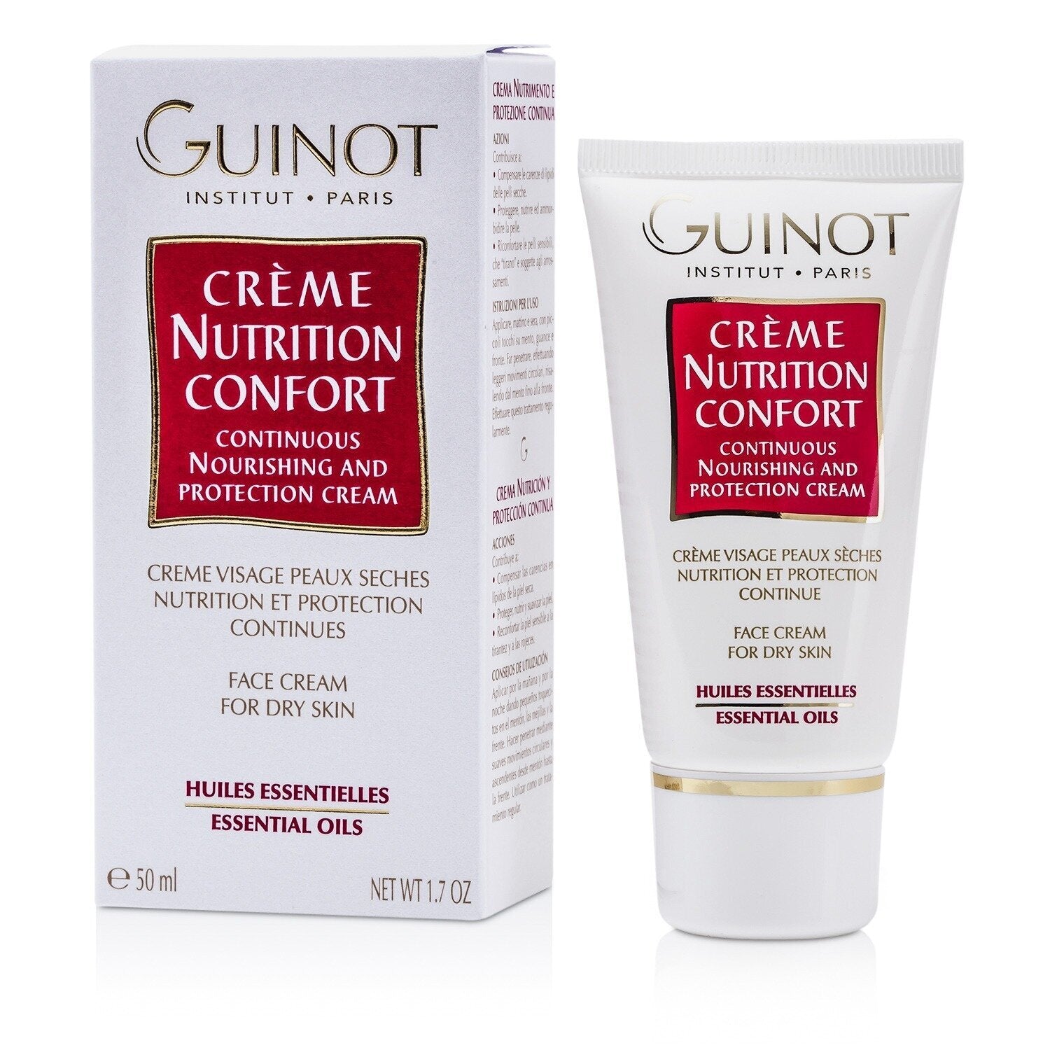 Guinot Continuous Nourishing & Protection Cream (For Dry Skin)  50ml/1.7oz