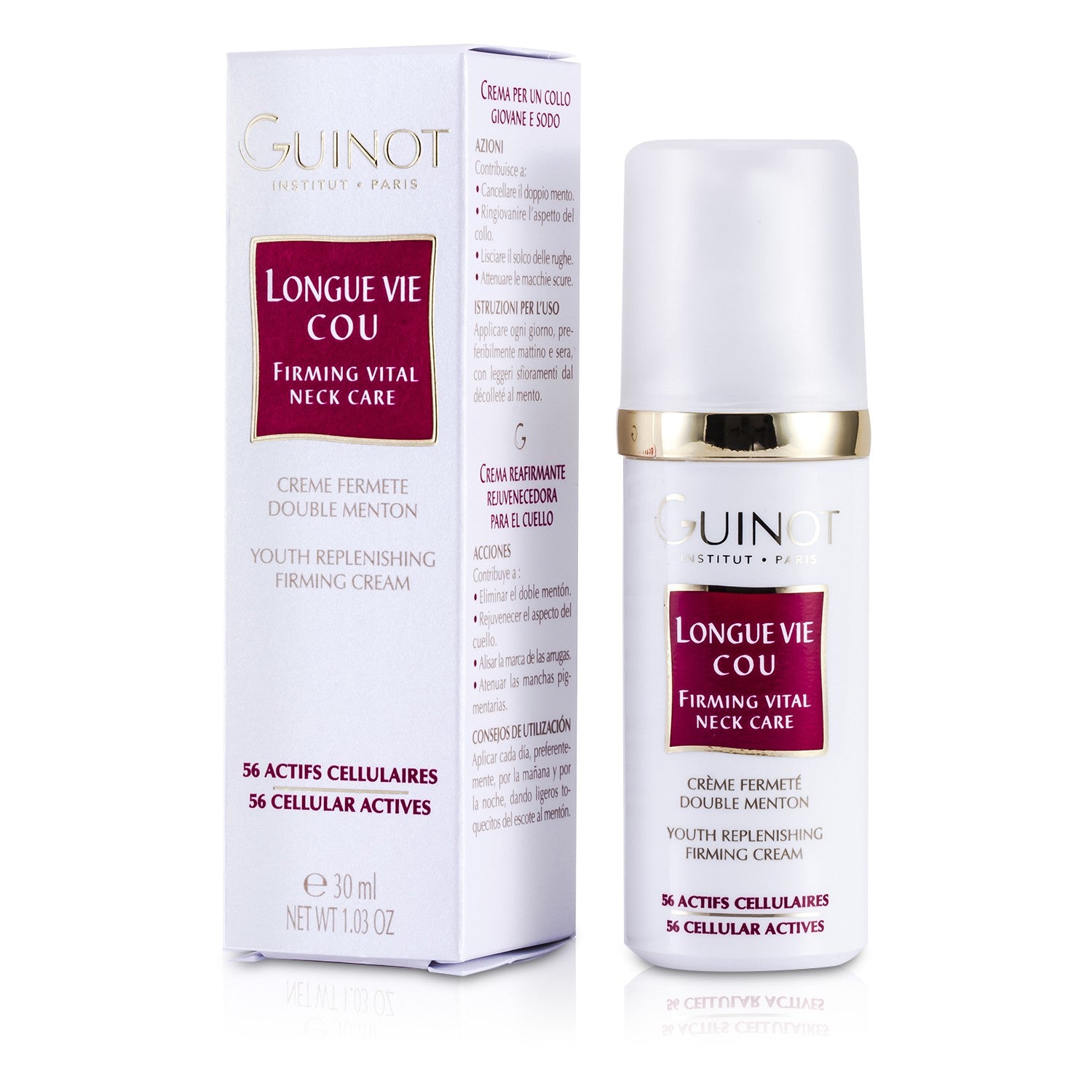 Guinot Longue Vie Cou Firming Vital Neck Care  30ml/1oz