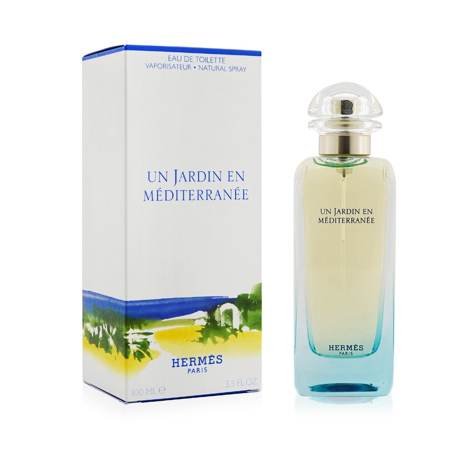 Hermes Un Jardin de Mediterranee Eau De Toilette Spray  100ml/3.4oz