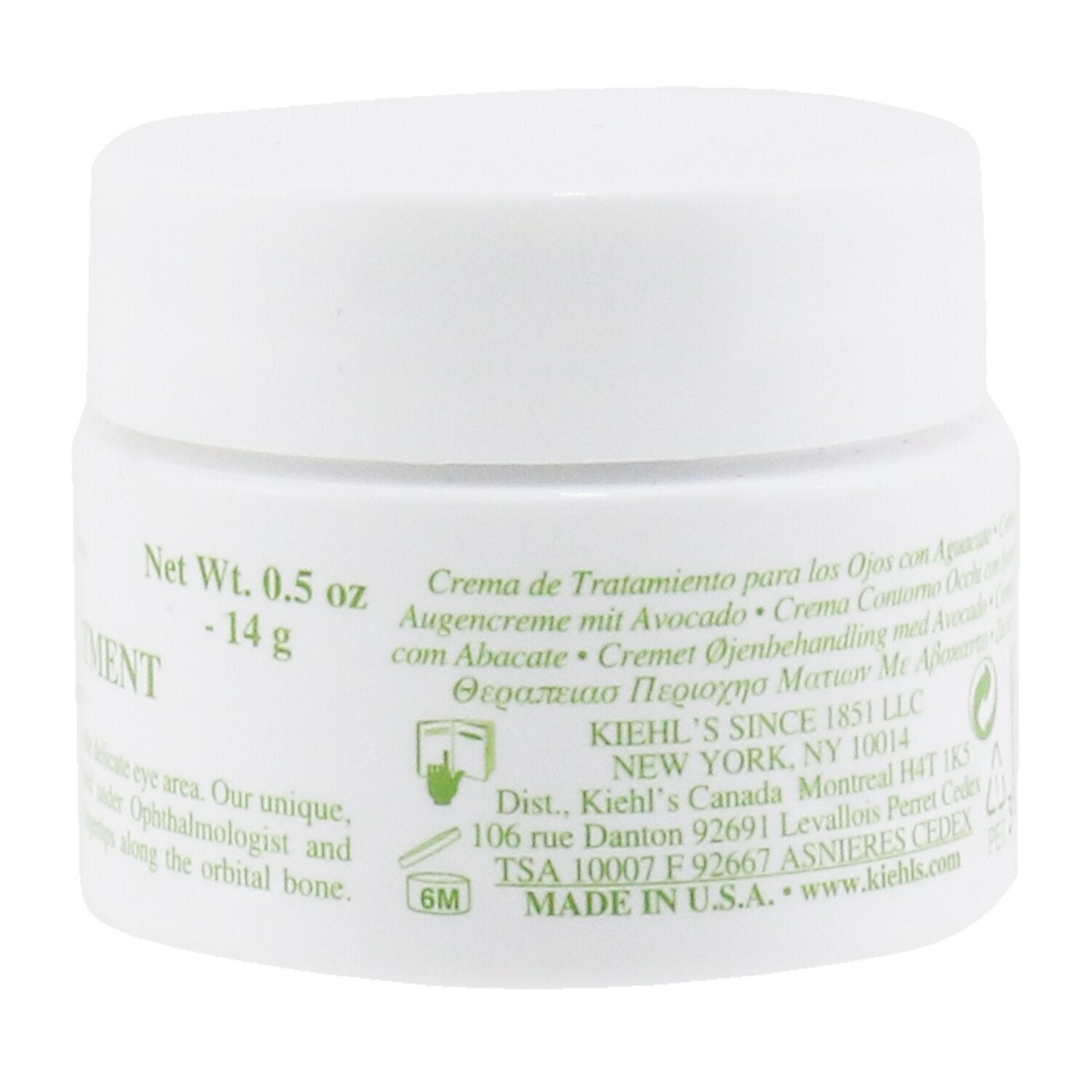 Kiehl's Creamy Eye Treatment with Avocado  14gl/0.5oz