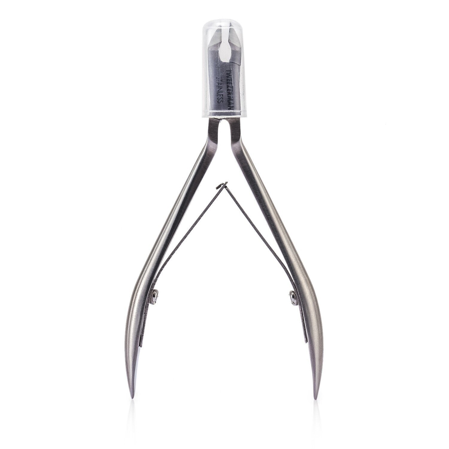 Tweezerman Professional Rockhard Stainless Cuticle Nipper - 1/2 Jaw