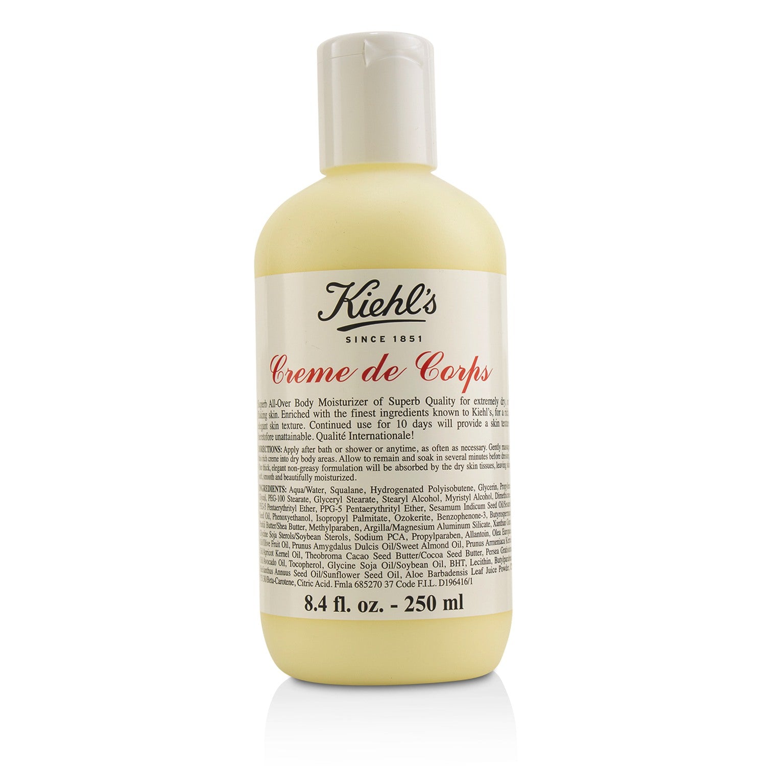 Kiehl's Creme De Corps Body Moisturizer  250ml/8.4oz