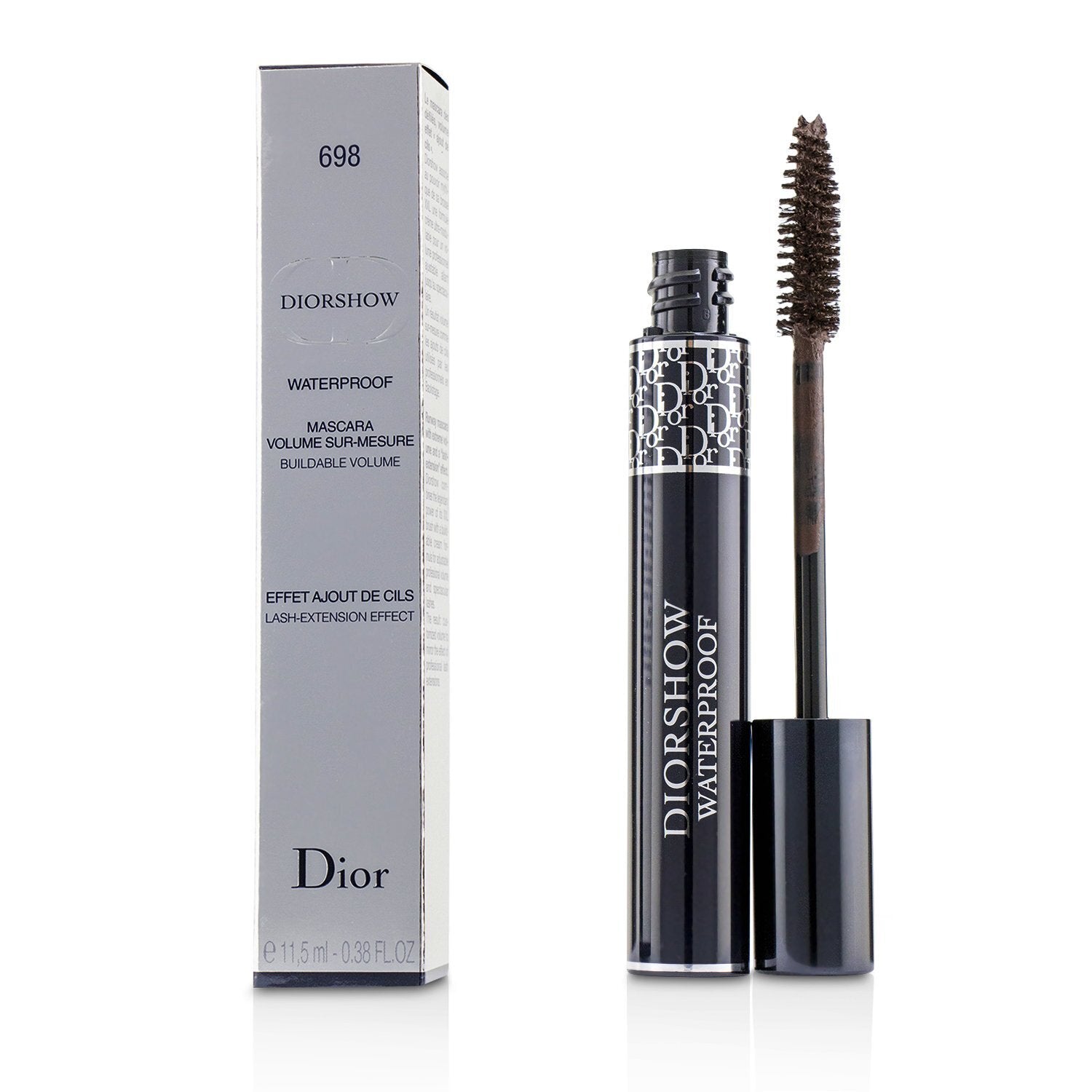 Christian Dior Diorshow Mascara Waterproof - # 698 Chesnut (Box Slightly Damaged)  11.5ml/0.38oz