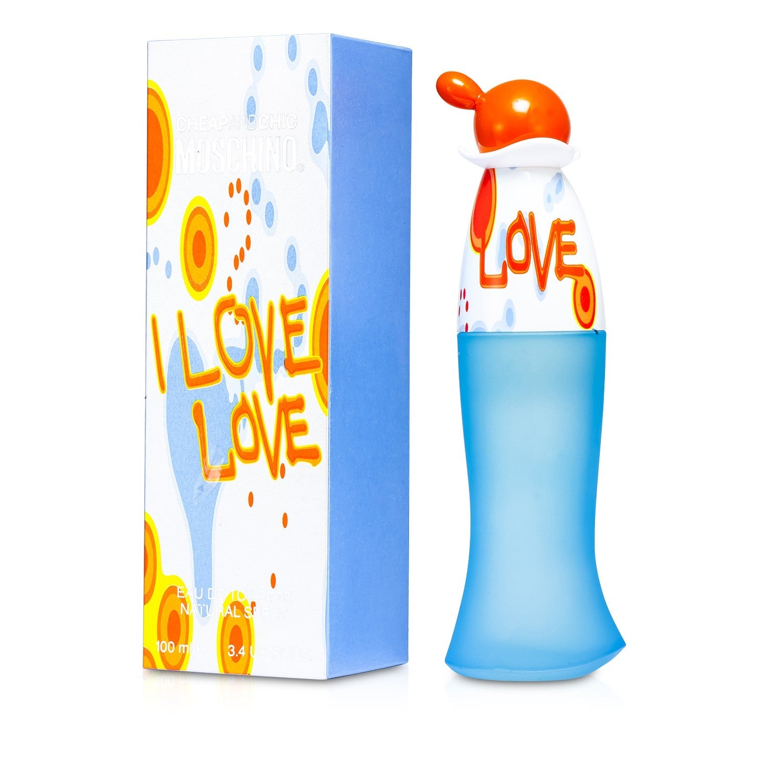 Moschino I Love Love Eau De Toilette Spray  100ml/3.4oz