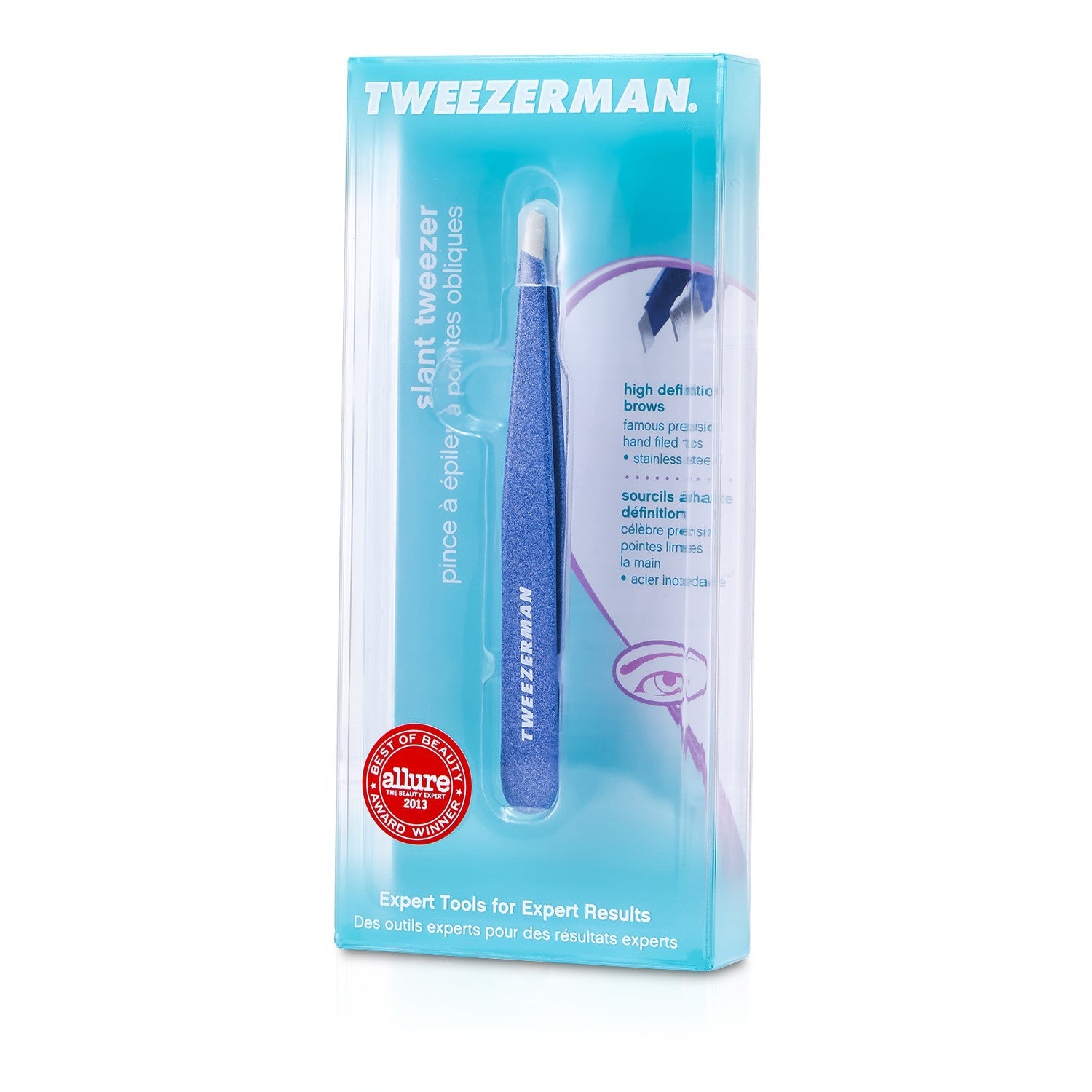 Tweezerman Slant Tweezer - Granite Sky