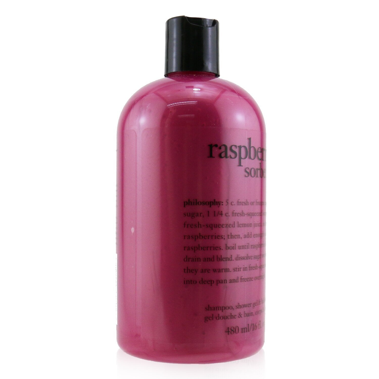 Philosophy Raspberry Sorbet Shampoo, Bath & Shower Gel  473.1ml/16oz