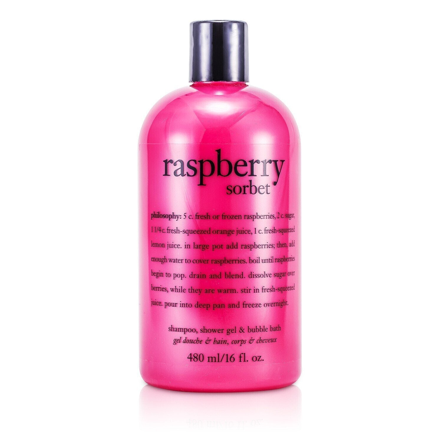 Philosophy Raspberry Sorbet Shampoo, Bath & Shower Gel  473.1ml/16oz