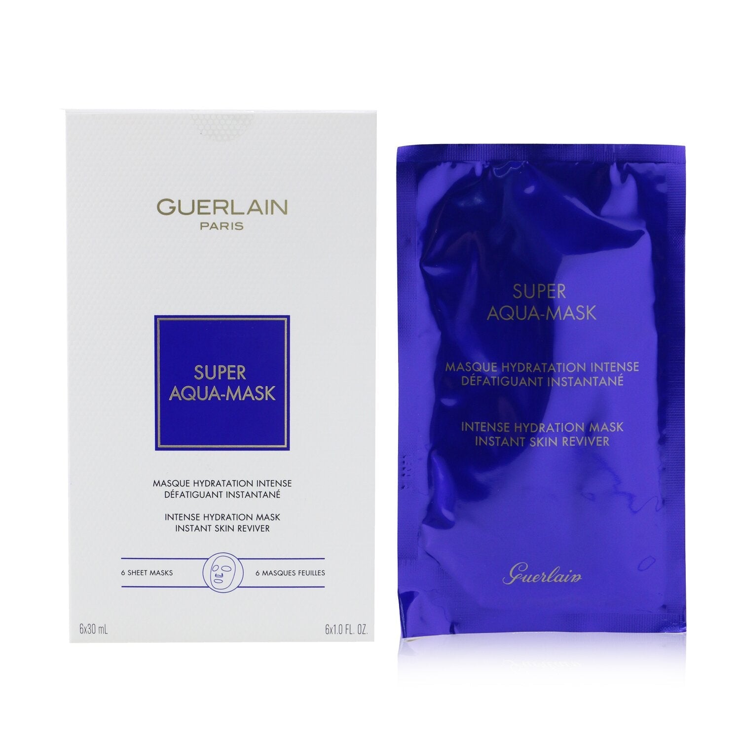 Guerlain Super Aqua-Mask (Sheet Mask)  6pcs