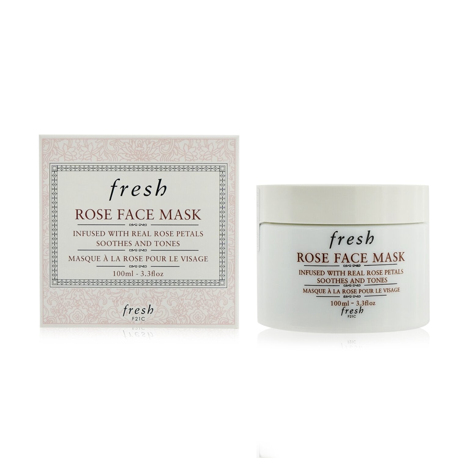 Fresh Rose Face Mask  100ml/3.5oz