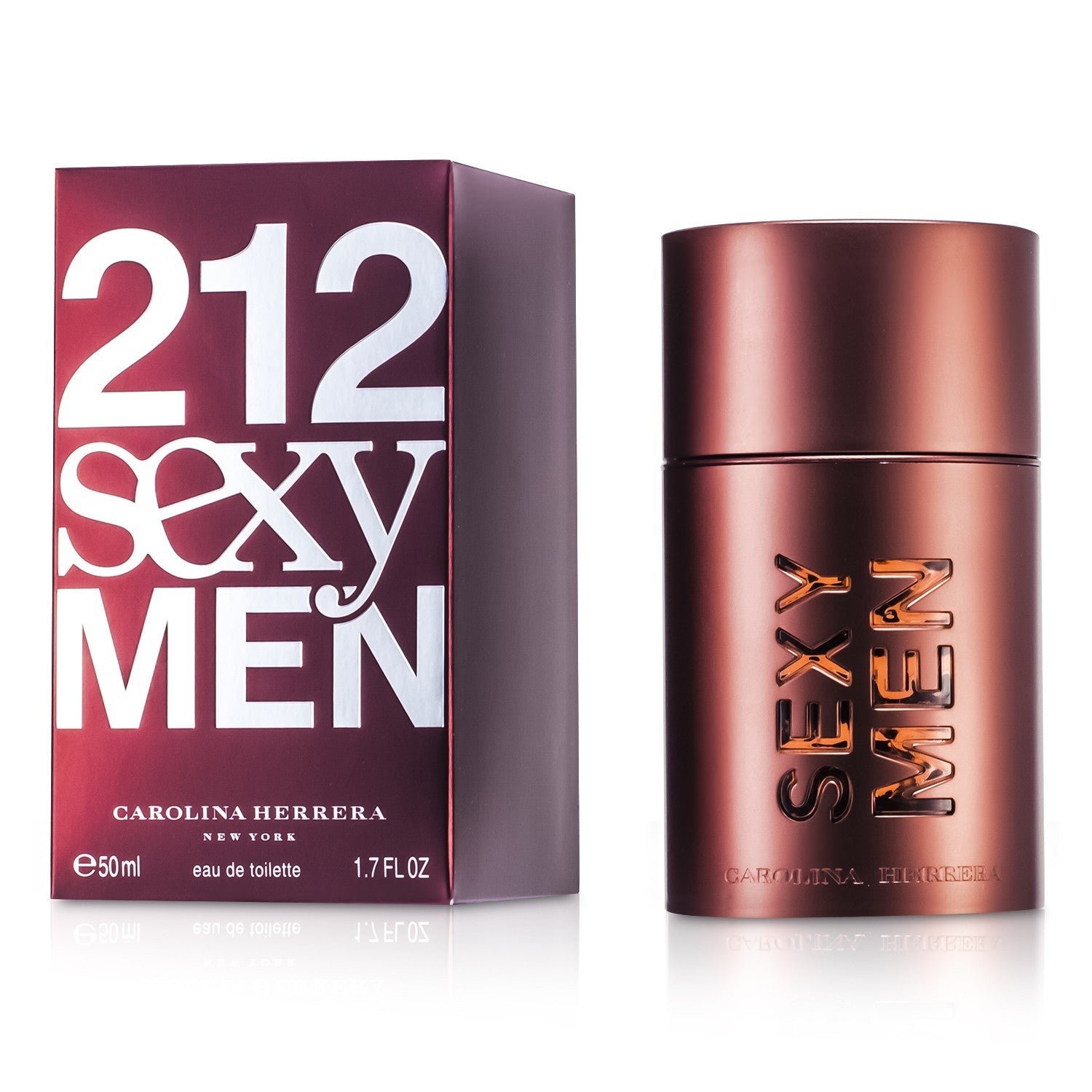 Carolina Herrera 212 Sexy Men Eau De Toilette Spray  50ml/1.7oz