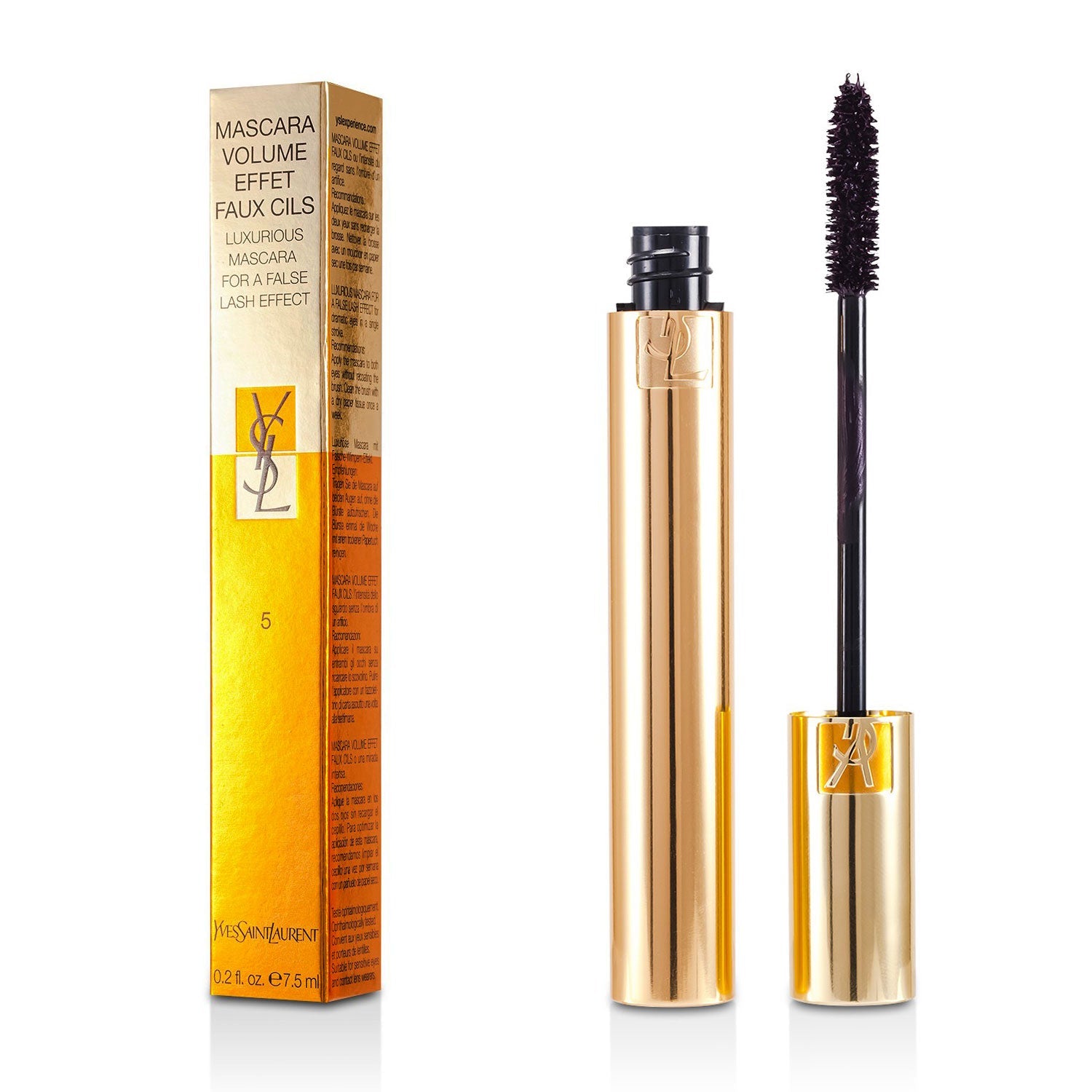 Yves Saint Laurent Mascara Volume Effet Faux Cils (Luxurious Mascara) - # 05 Burgundy  7.5ml/0.25oz