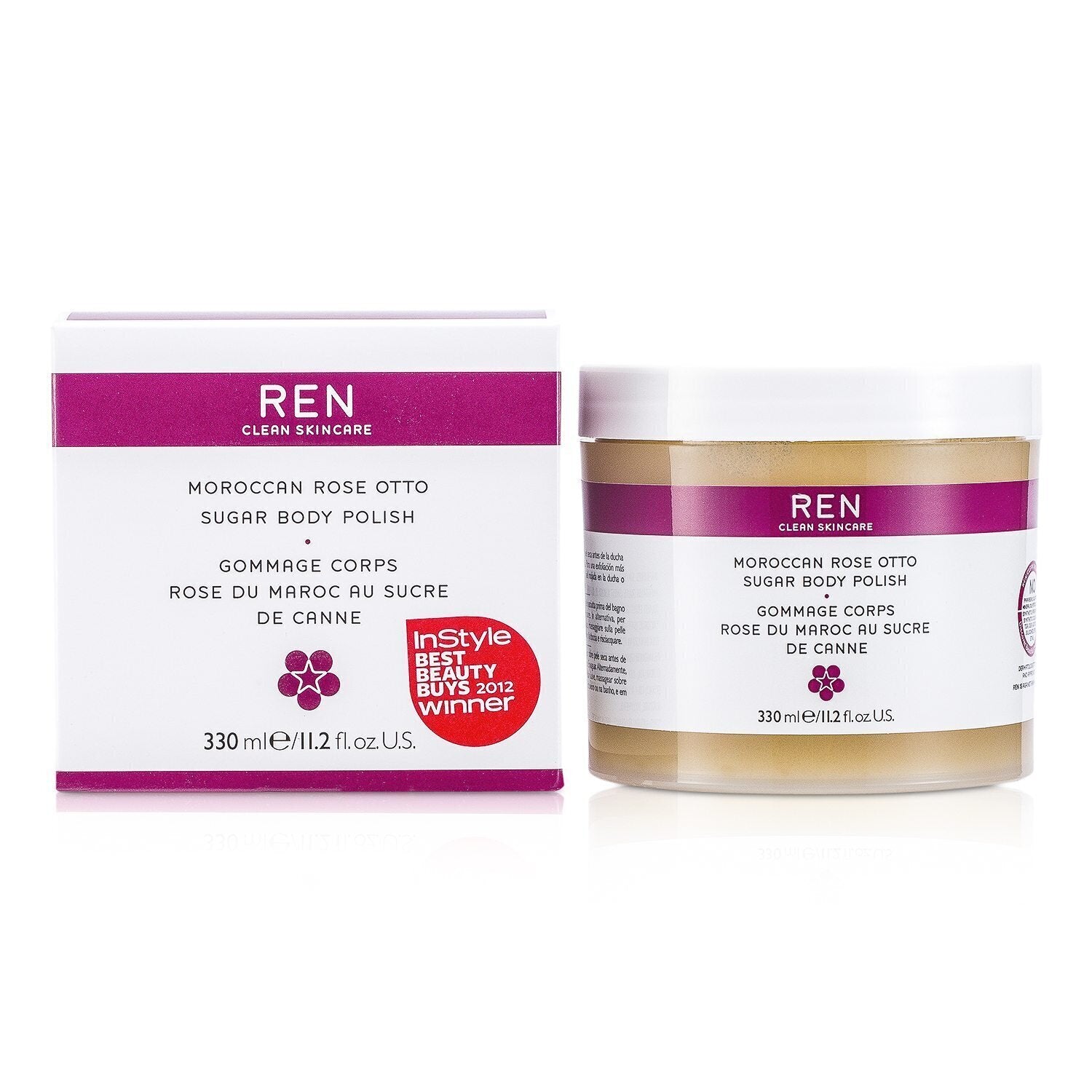 Ren Moroccan Rose Otto Sugar Body Polish  330ml/11.2oz