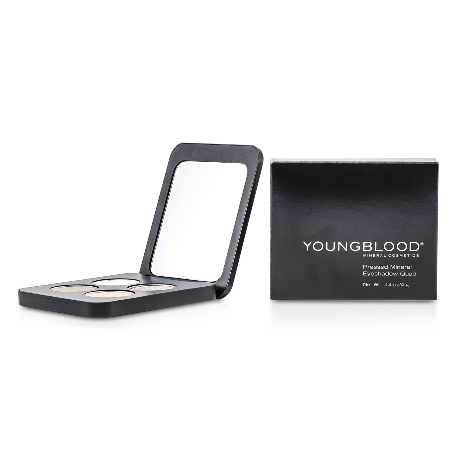 Youngblood Pressed Mineral Eyeshadow Quad - Gemstones  4g/0.14oz