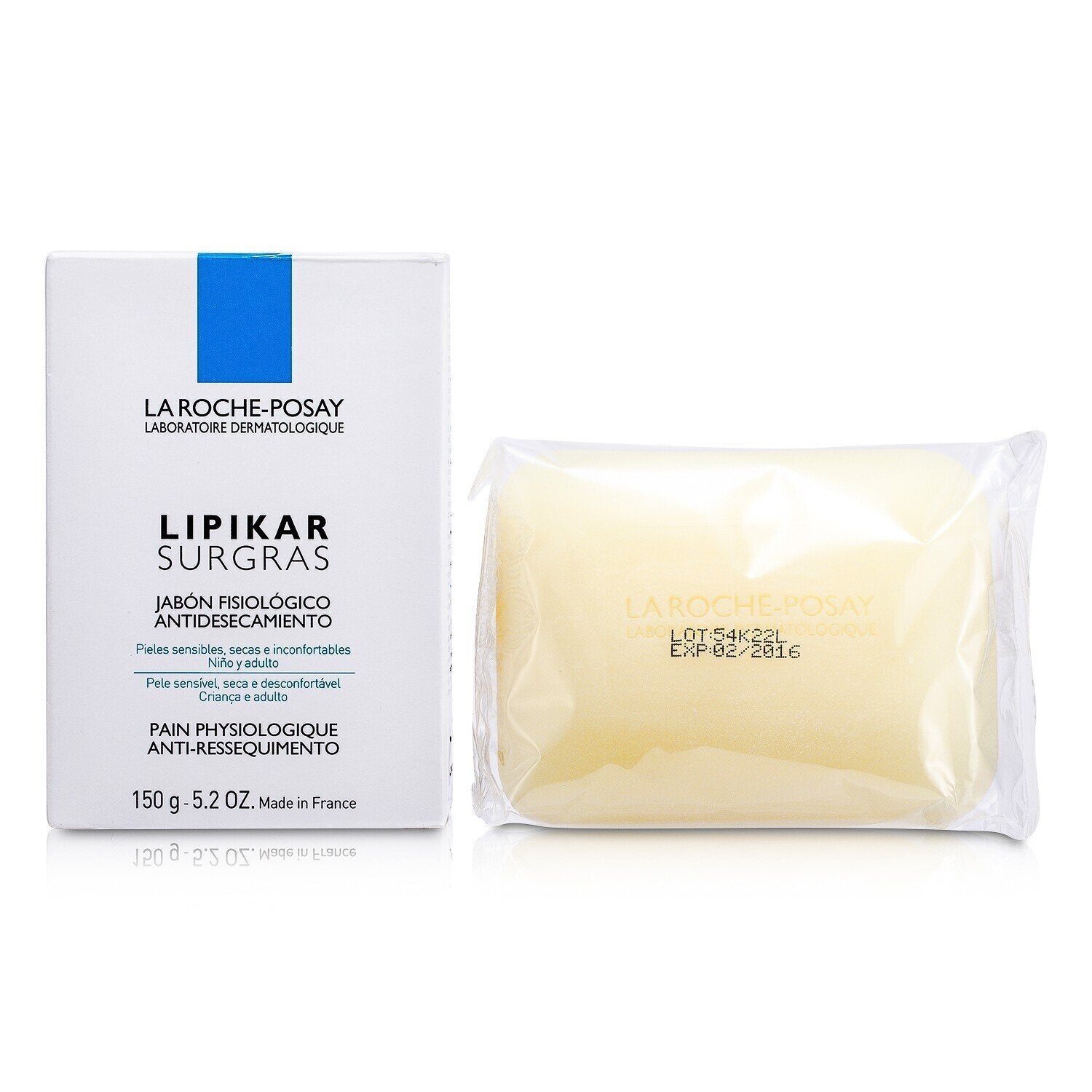 La Roche Posay Lipikar Surgras Cleansing Bar  150g/5.2oz