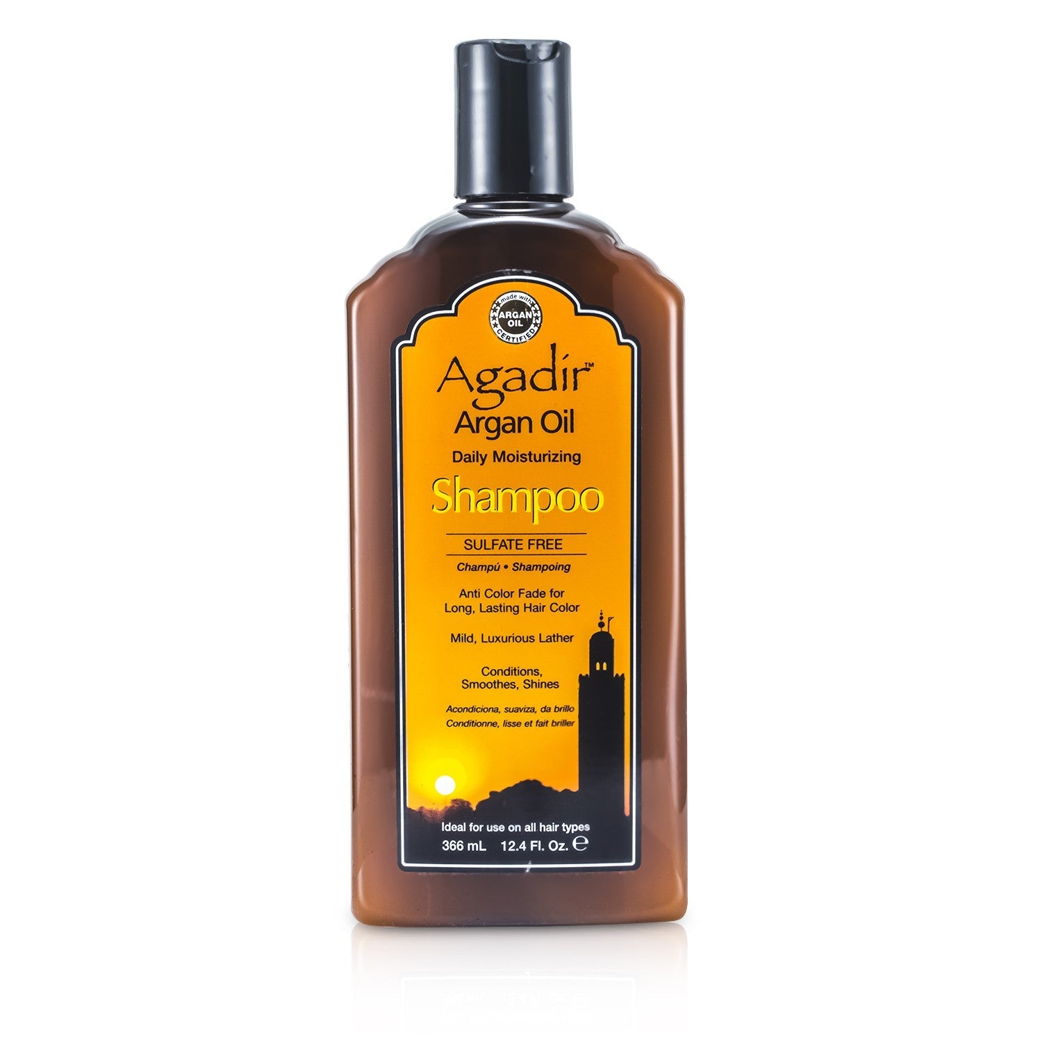 Agadir Argan Oil Daily Moisturizing Shampoo (For All Hair Types)  1000ml/33.8oz