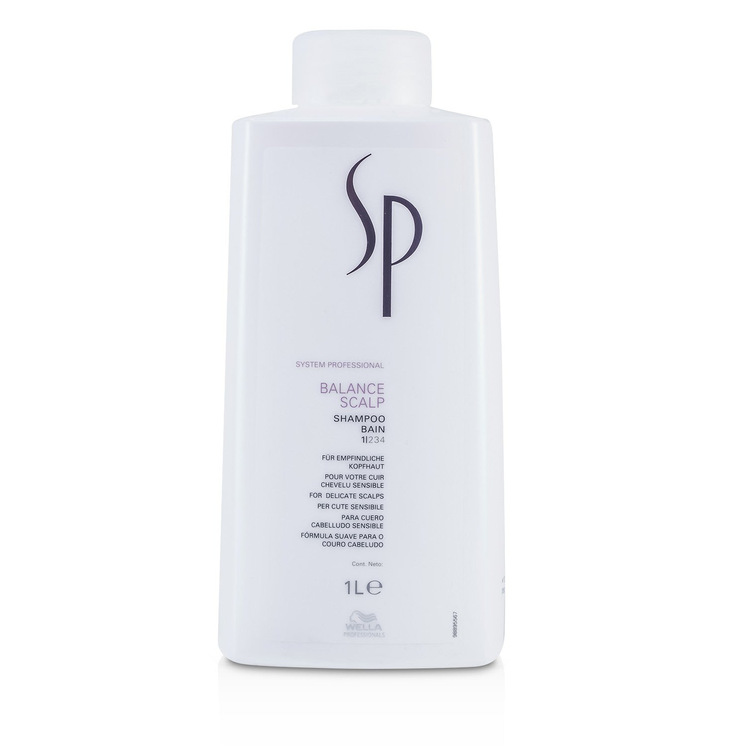 Wella SP Balance Scalp Shampoo (For Delicate Scalps)  250ml/8.33oz