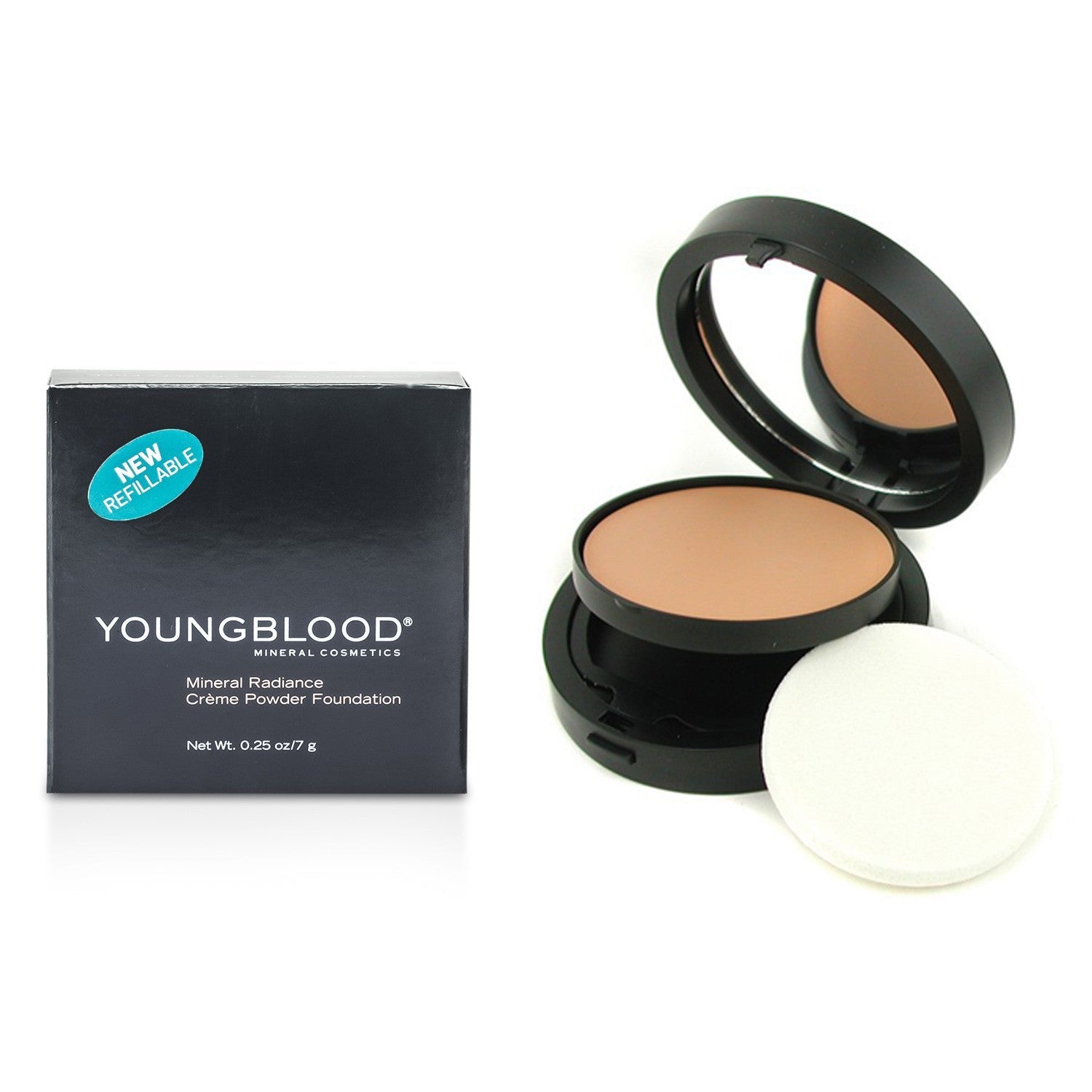 Youngblood Mineral Radiance Creme Powder Foundation - # Neutral  7g/0.25oz