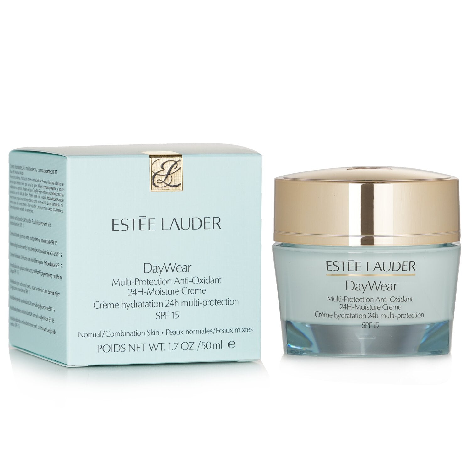 Estee Lauder DayWear Multi-Protection Anti-Oxidant 24H-Moisture Creme SPF 15 - Normal/ Combination Skin  50ml/1.7oz