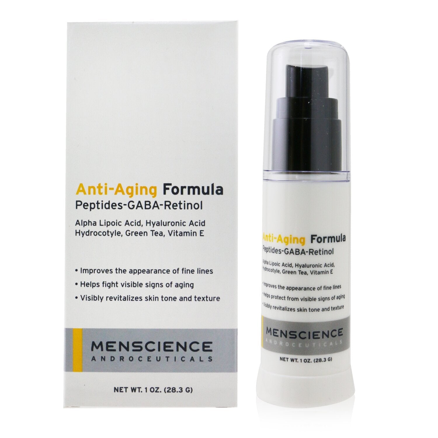 Menscience Anti-Aging Formula Skincare Cream  28.3g/1oz