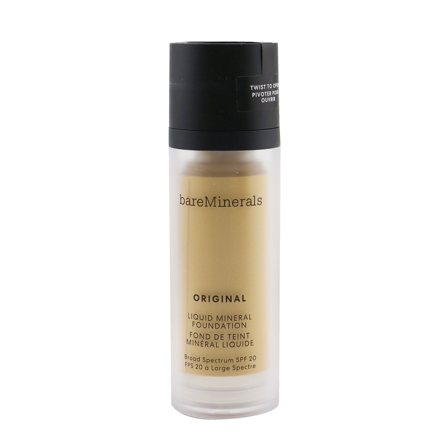 BareMinerals Original Liquid Mineral Foundation SPF 20 - # 03 Fairly Light (For Very Fair Warm Skin With A Subtle Peach Hue)  30ml/1oz