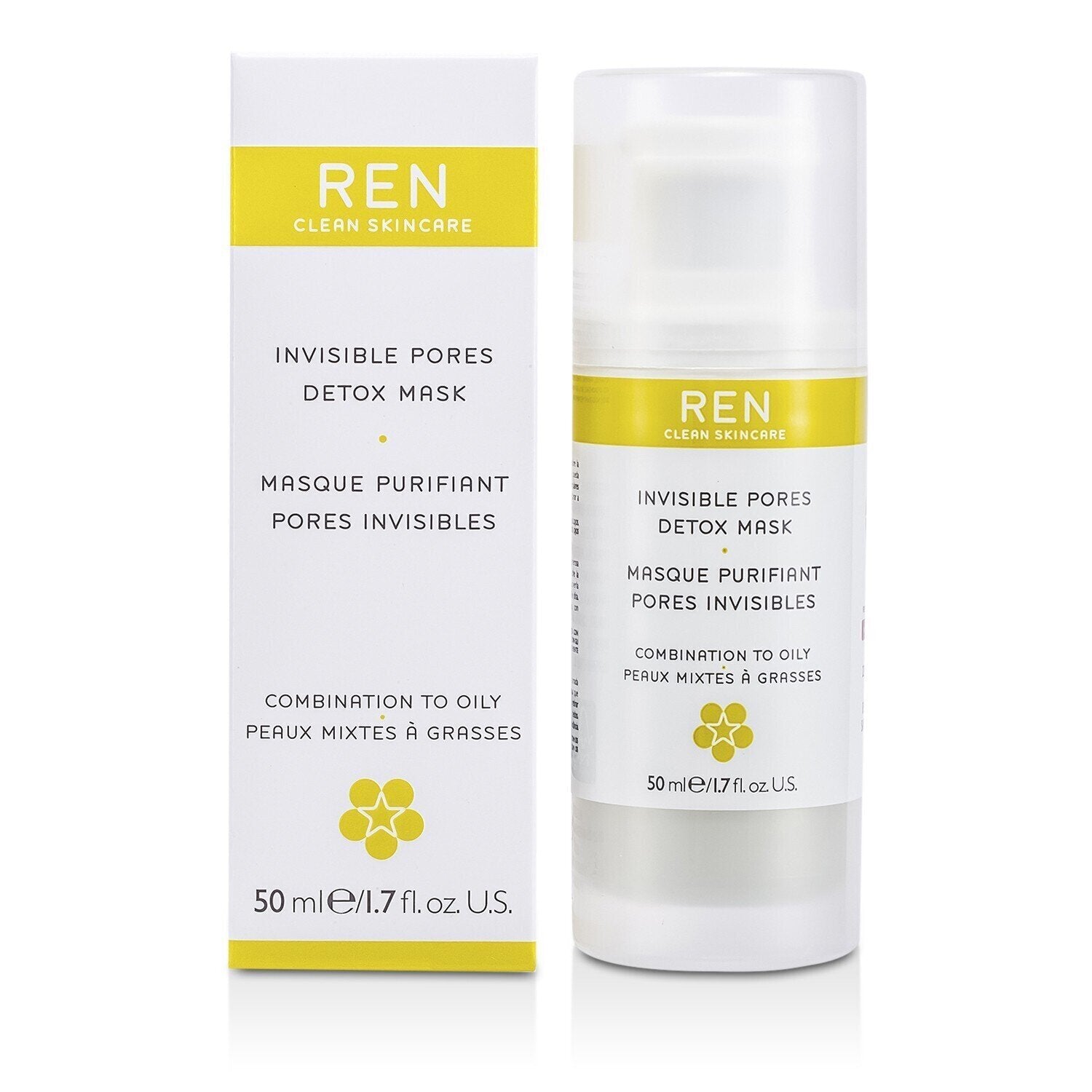 Ren Invisible Pores Detox Mask (For Combination to Oily Skin)  50ml/1.7oz