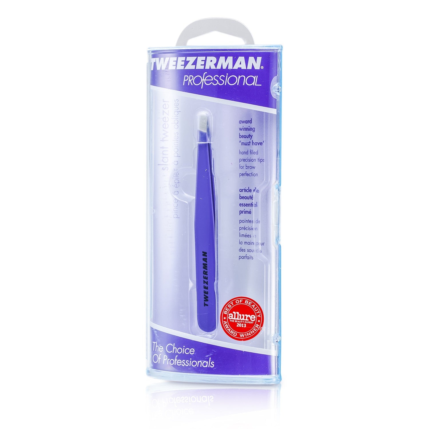 Tweezerman Professional Slant Tweezer - Blooming Lilac