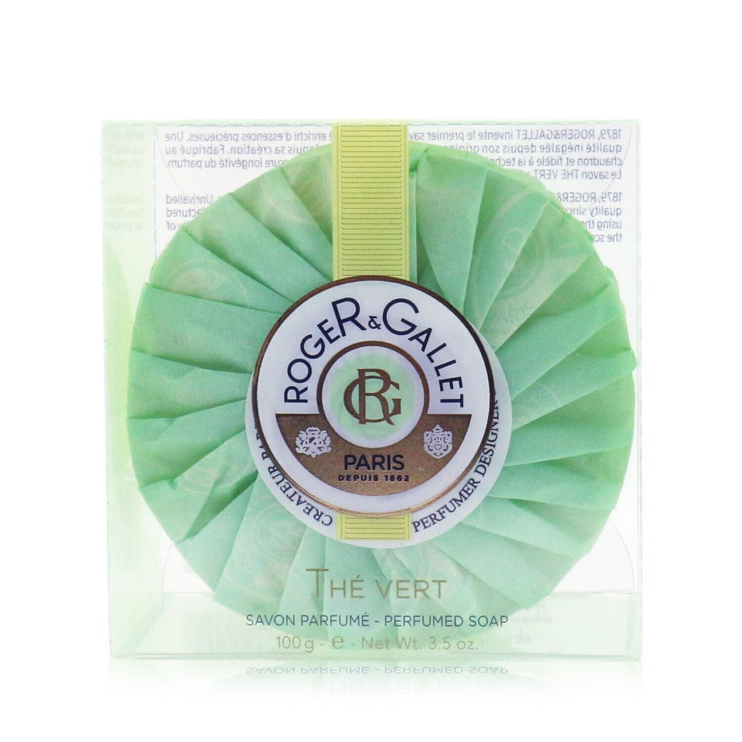 Roger & Gallet Green Tea (The Vert) Perfumed Soap  100ml/3.5oz