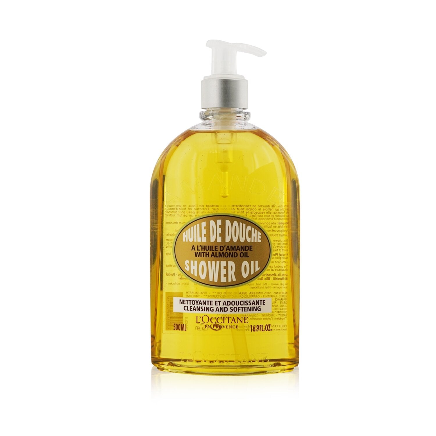 L'Occitane Almond Cleansing & Soothing Shower Oil  500ml/16.7oz