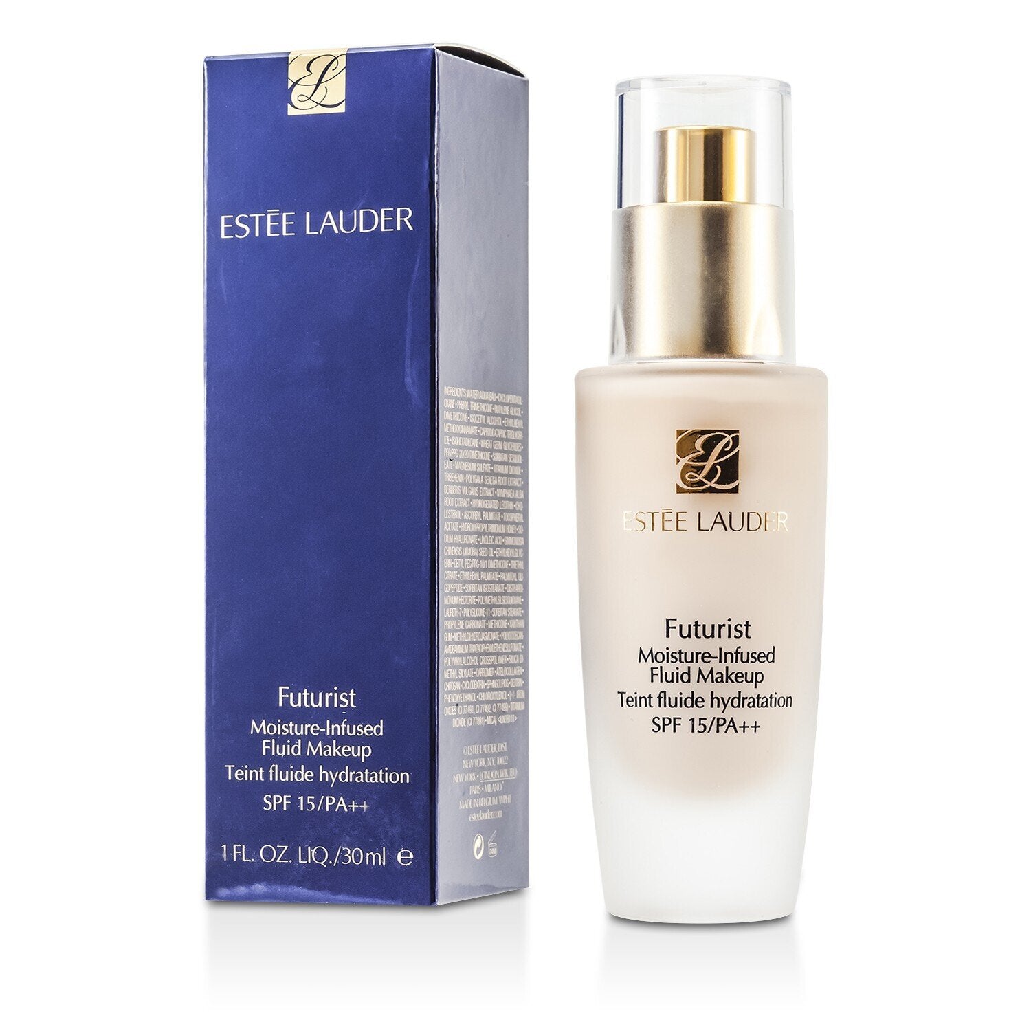 Estee Lauder Futurist Moisture Infused Fluid Makeup SPF 15 - # 65 Cool Creme  30ml/1oz