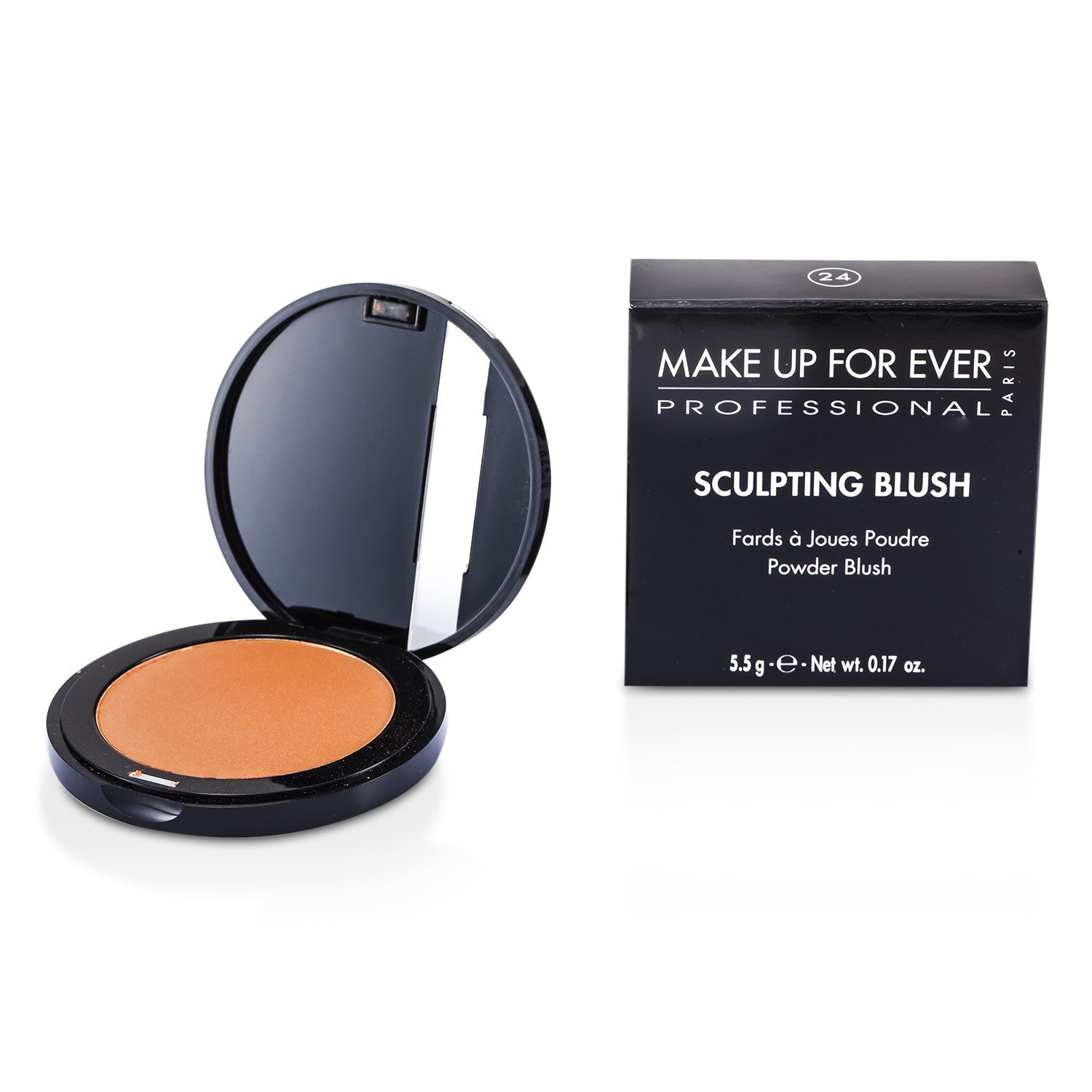 Make Up For Ever Sculpting Blush Powder Blush - #24 (Matte Fawn)  5.5g/0.17oz