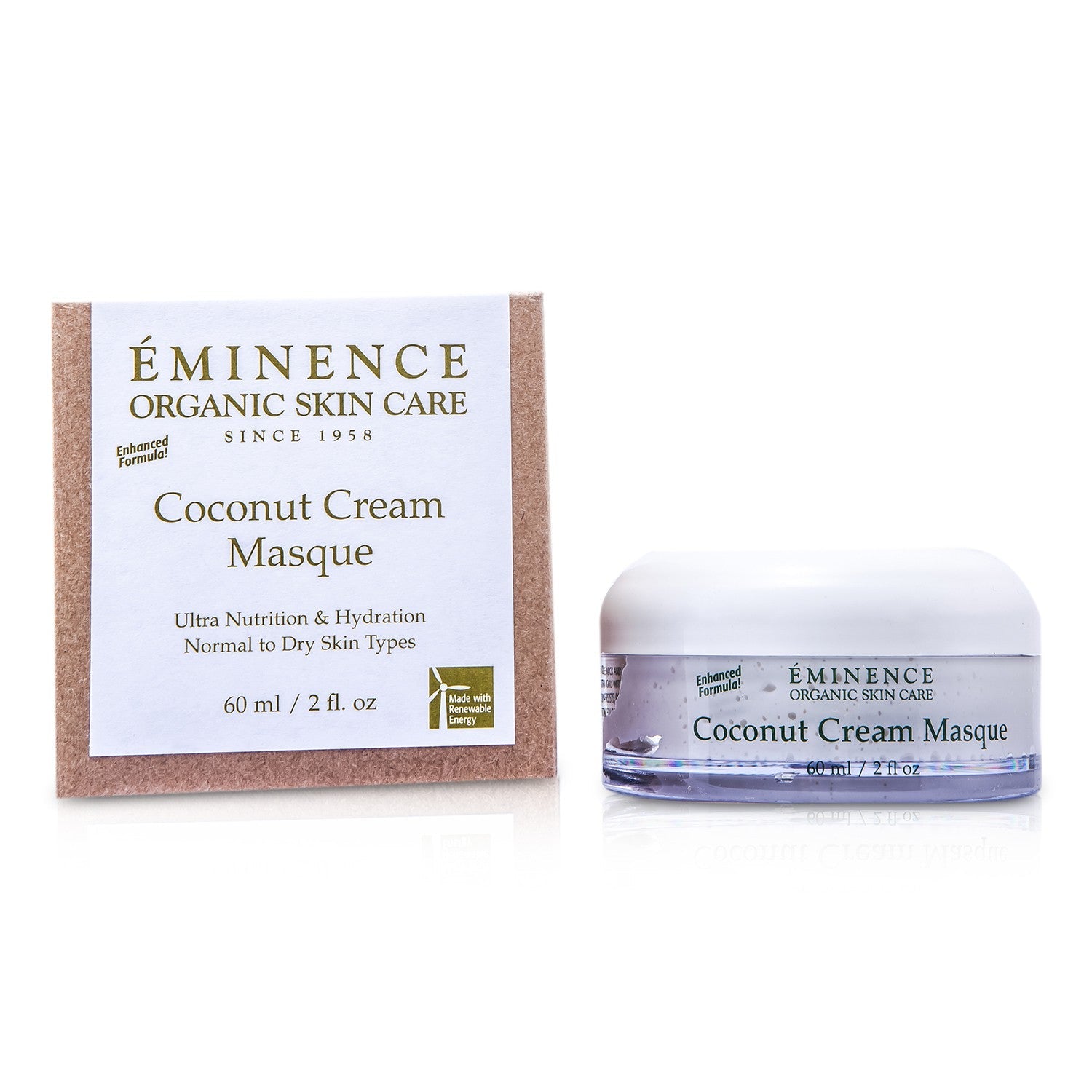 Eminence Coconut Cream Masque - For Normal to Dry Skin  60ml/2oz