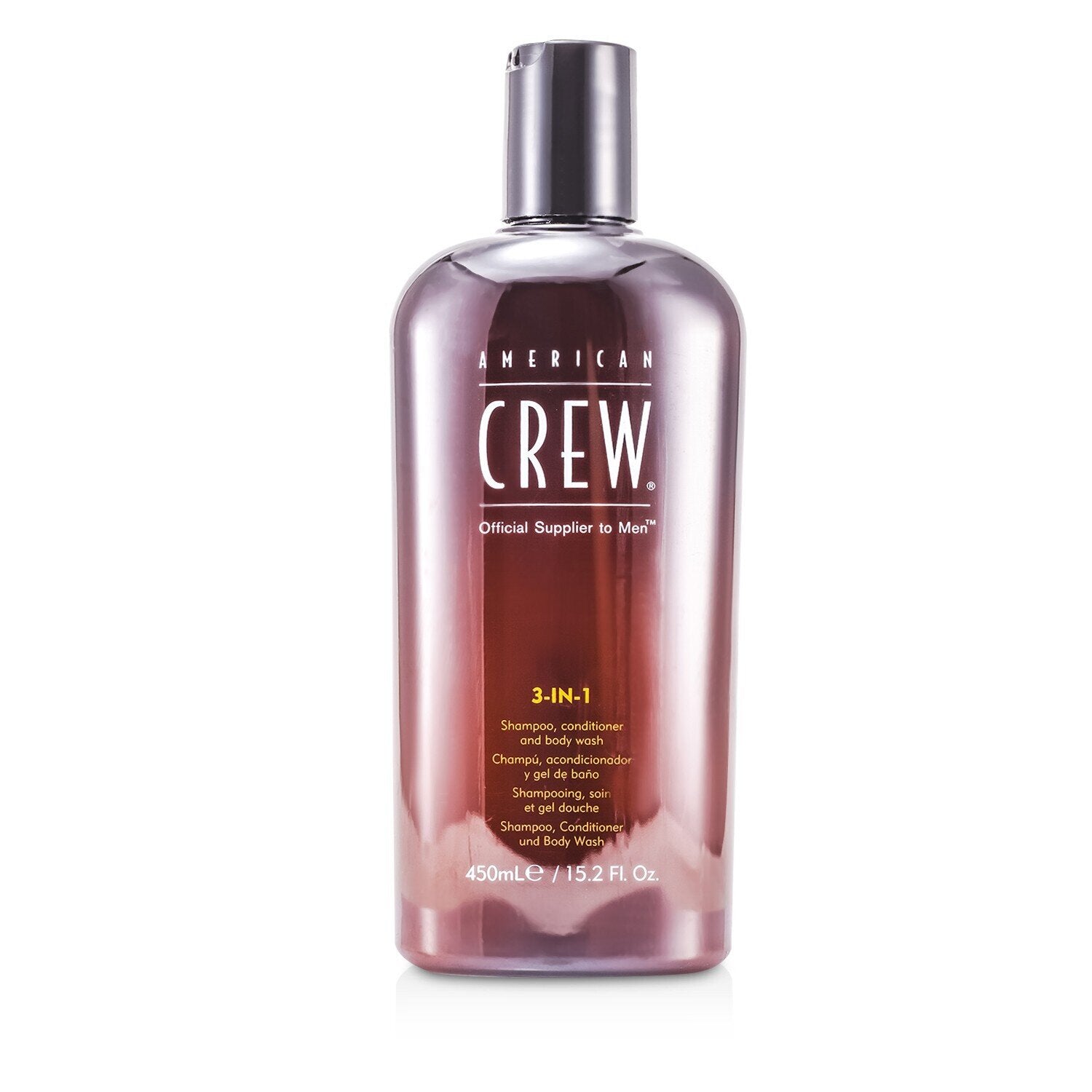 American Crew Men 3-IN-1 Shampoo, Conditioner & Body Wash  250ml/8.4oz