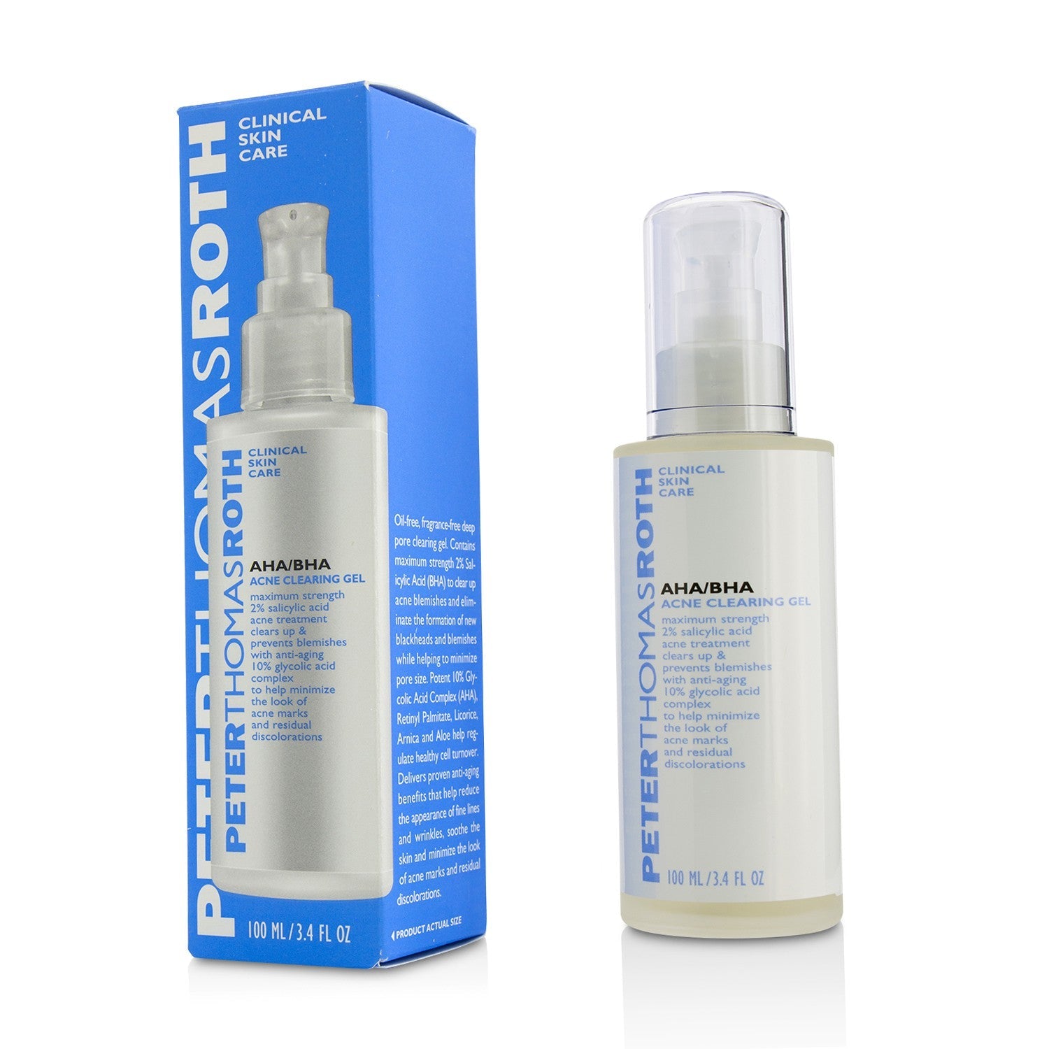 Peter Thomas Roth AHA/BHA Acne Clearing Gel  100ml/3.4oz