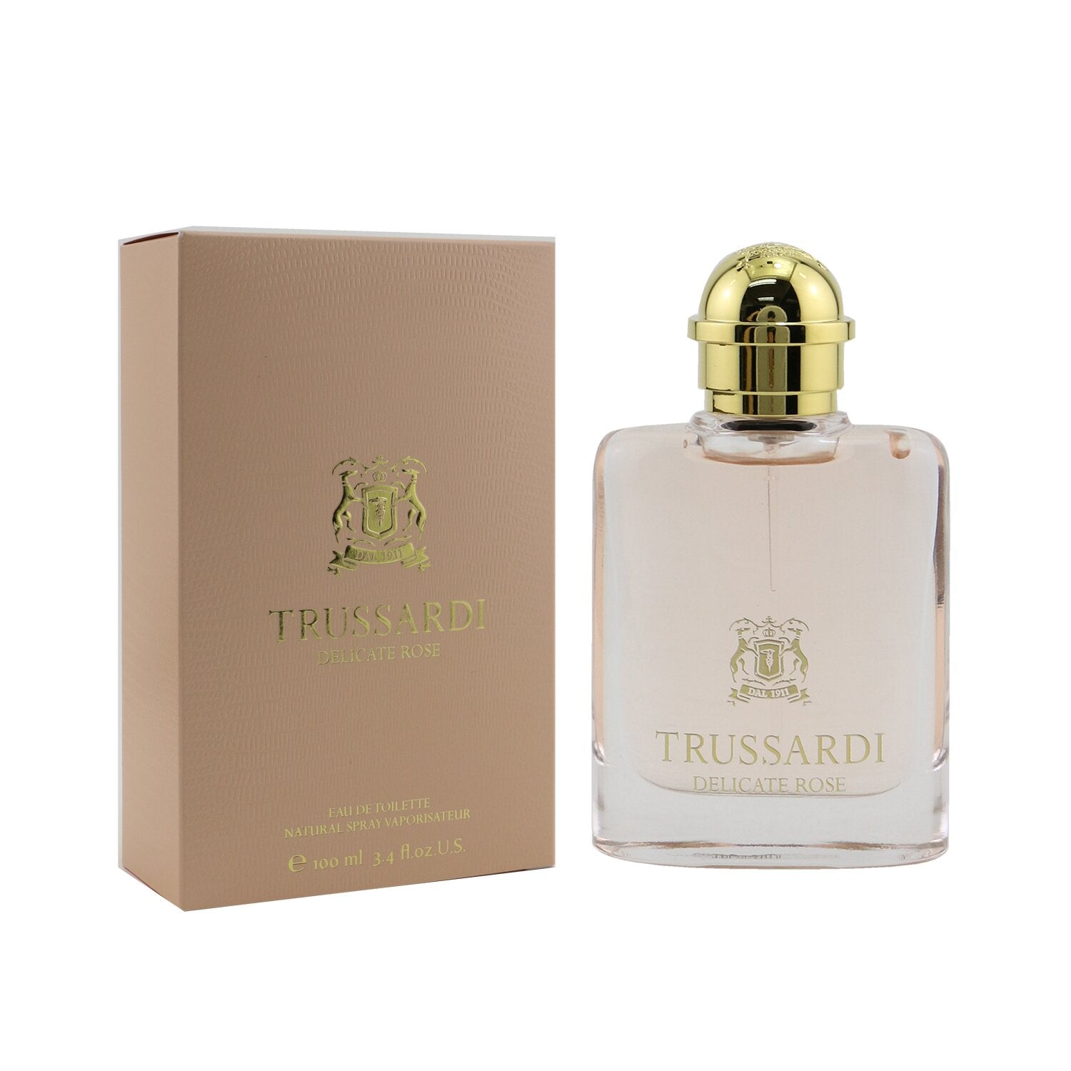 Trussardi Delicate Rose Eau De Toilette Spray  100ml/3.4oz