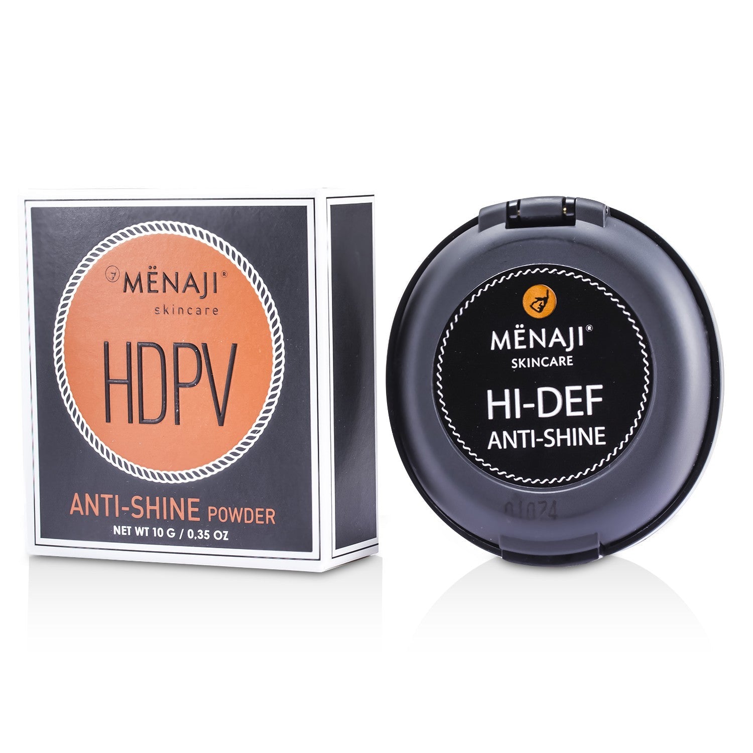 Menaji HDPV Anti-Shine Powder - L (Light)  10g/0.35oz