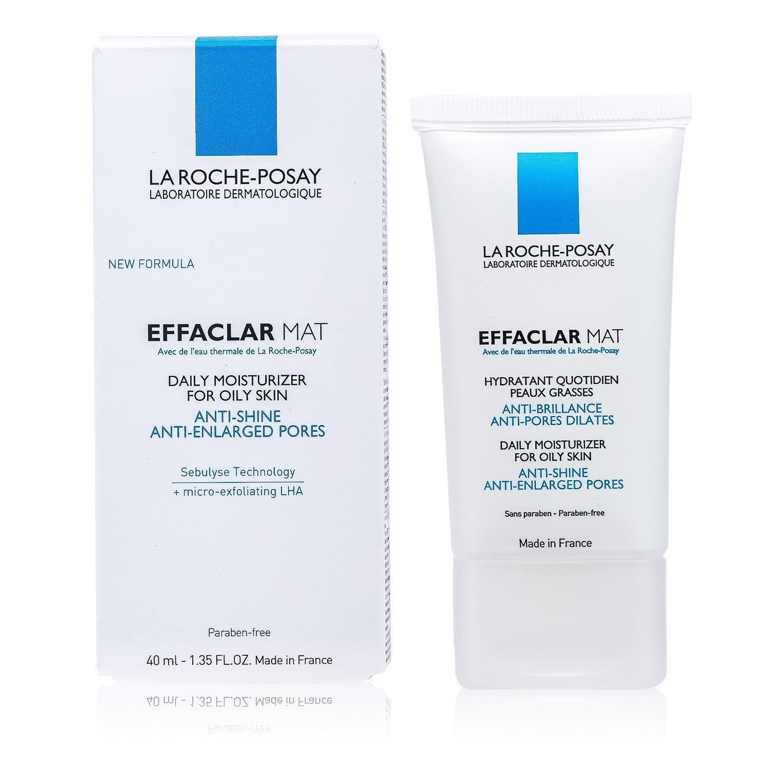 La Roche Posay Effaclar Mat Daily Moisturizer (New Formula, For Oily Skin)  40ml/1.35oz