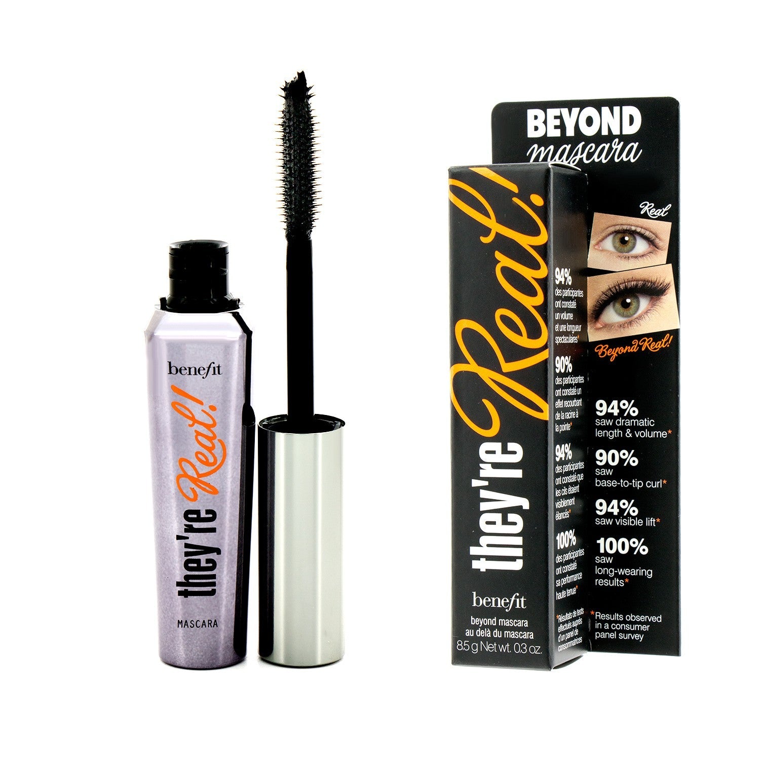 Benefit They're Real Beyond Mascara - Black  8.5g/0.3oz