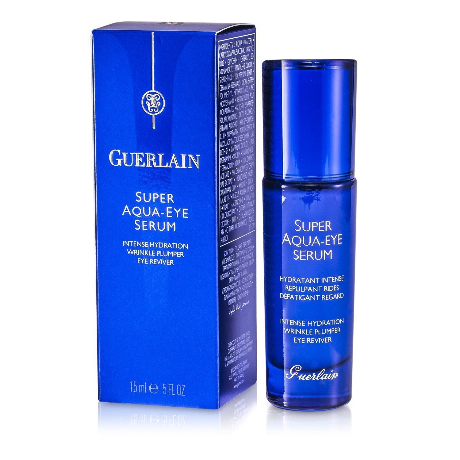 Guerlain Super Aqua Eye Serum - Intense Hydration Wrinkle Plumper Eye Reviver  15ml/0.5oz