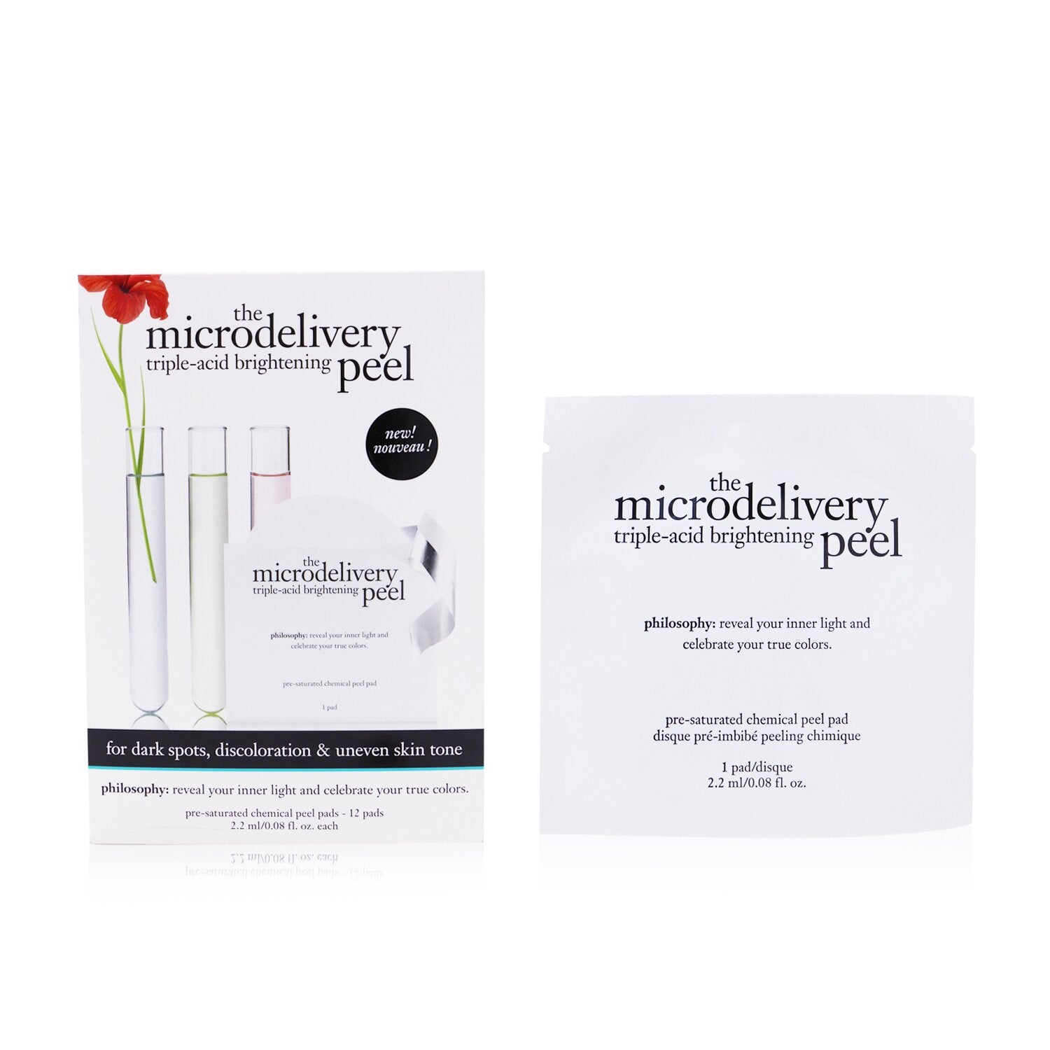 Philosophy The Microdelivery Triple-Acid Brightening Peel Pads  12pads