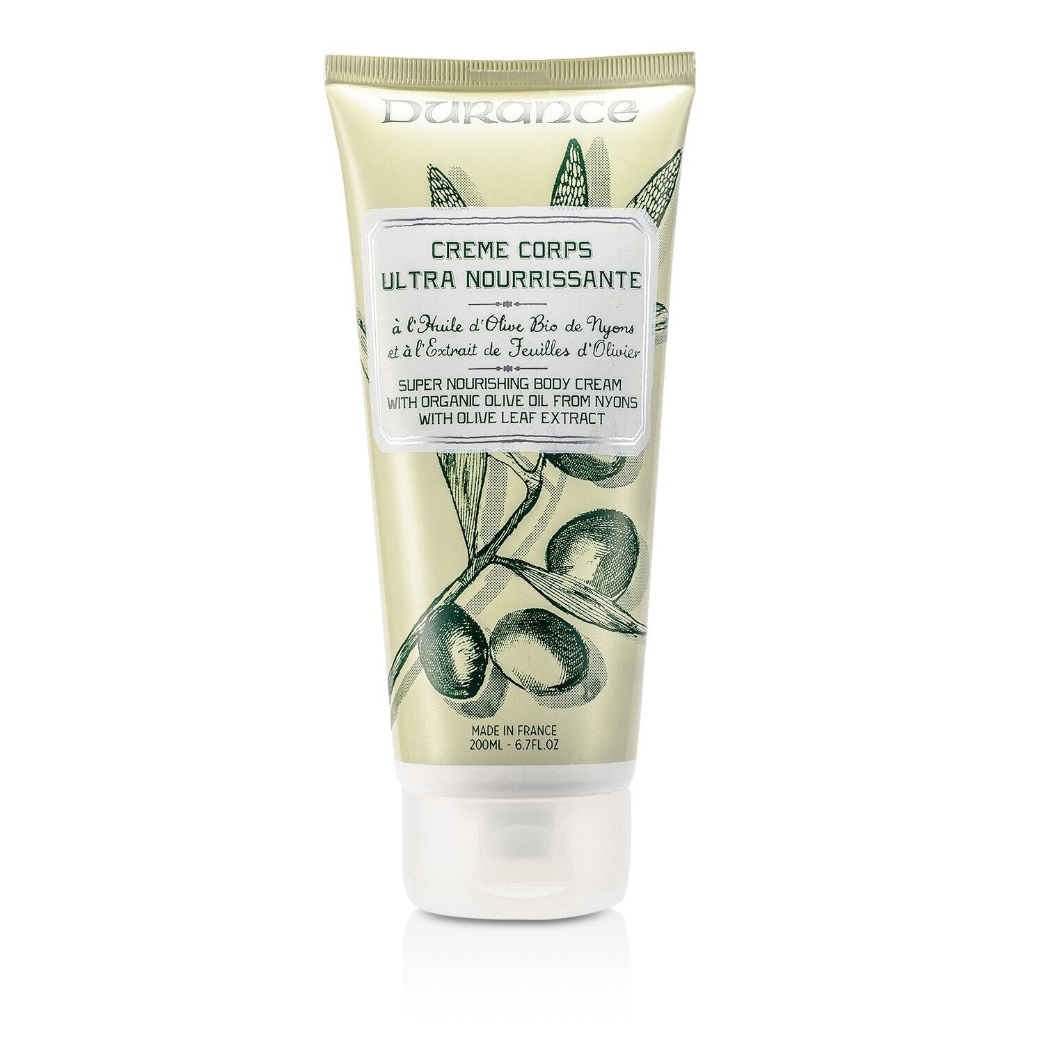 Durance Super Nourishing Body Cream with Olive Leaf Extract  200ml/6.7oz