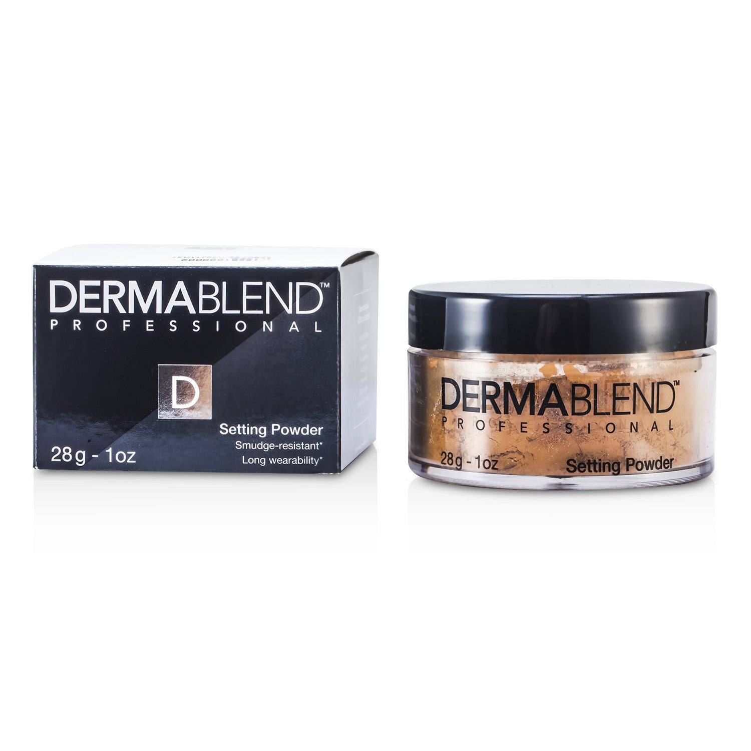 Dermablend Loose Setting Powder (Smudge Resistant, Long Wearability) - Warm Saffron  28g/1oz