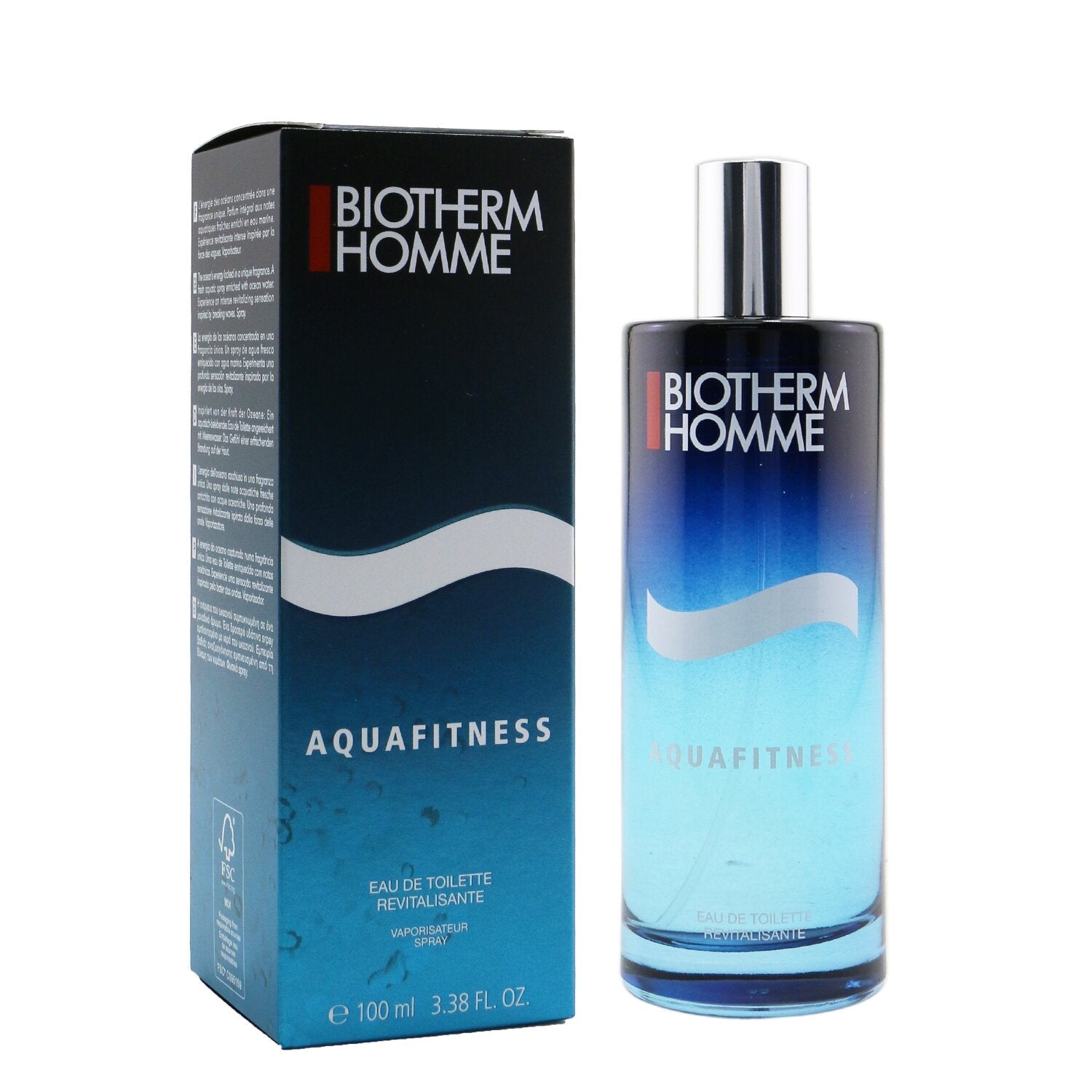 Biotherm Homme Aquafitness Eau De Toilette Revitalisante Spray  100ml/3.38oz