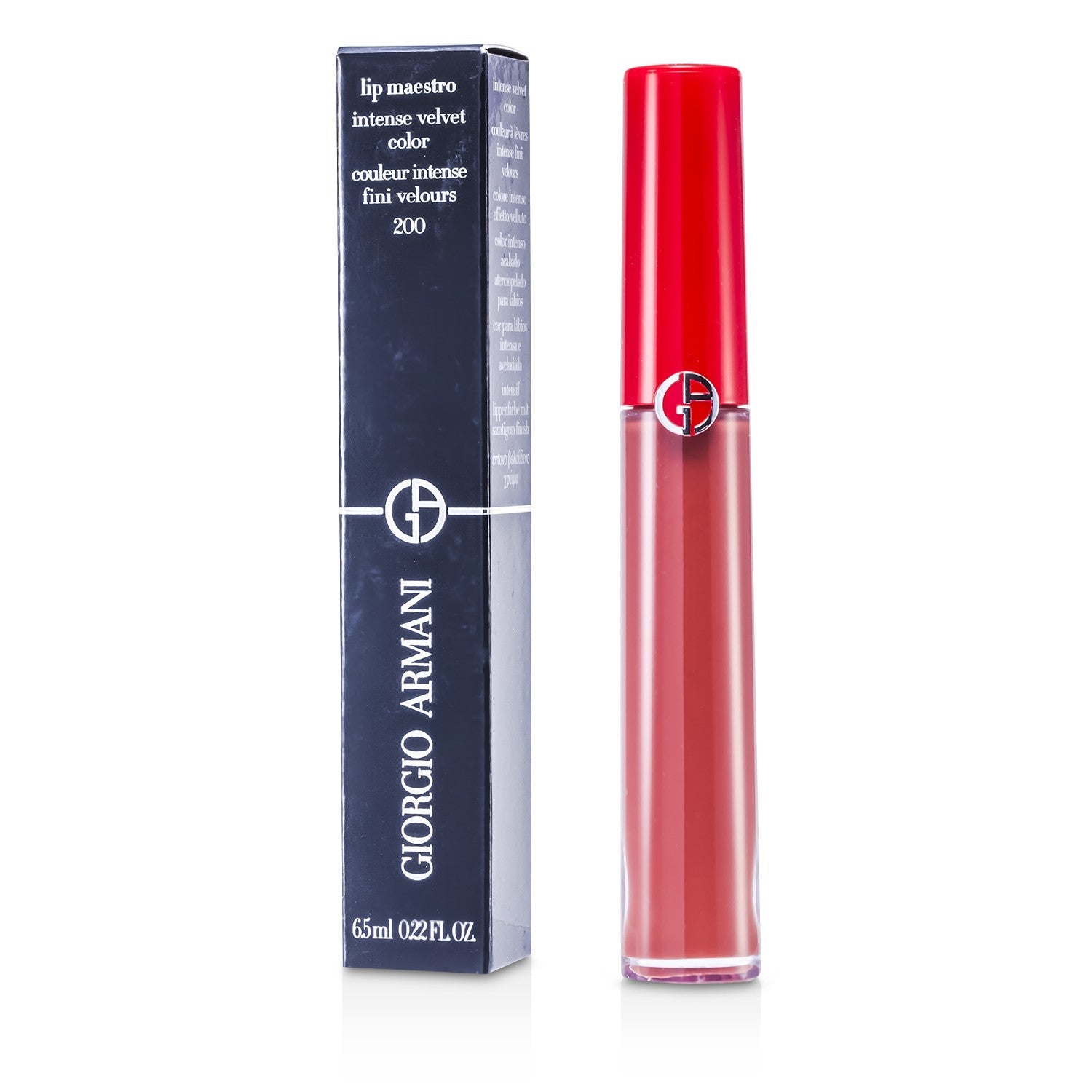 Giorgio Armani Lip Maestro Intense Velvet Color (Liquid Lipstick) - # 200 (Terra)  6.5ml/0.22oz