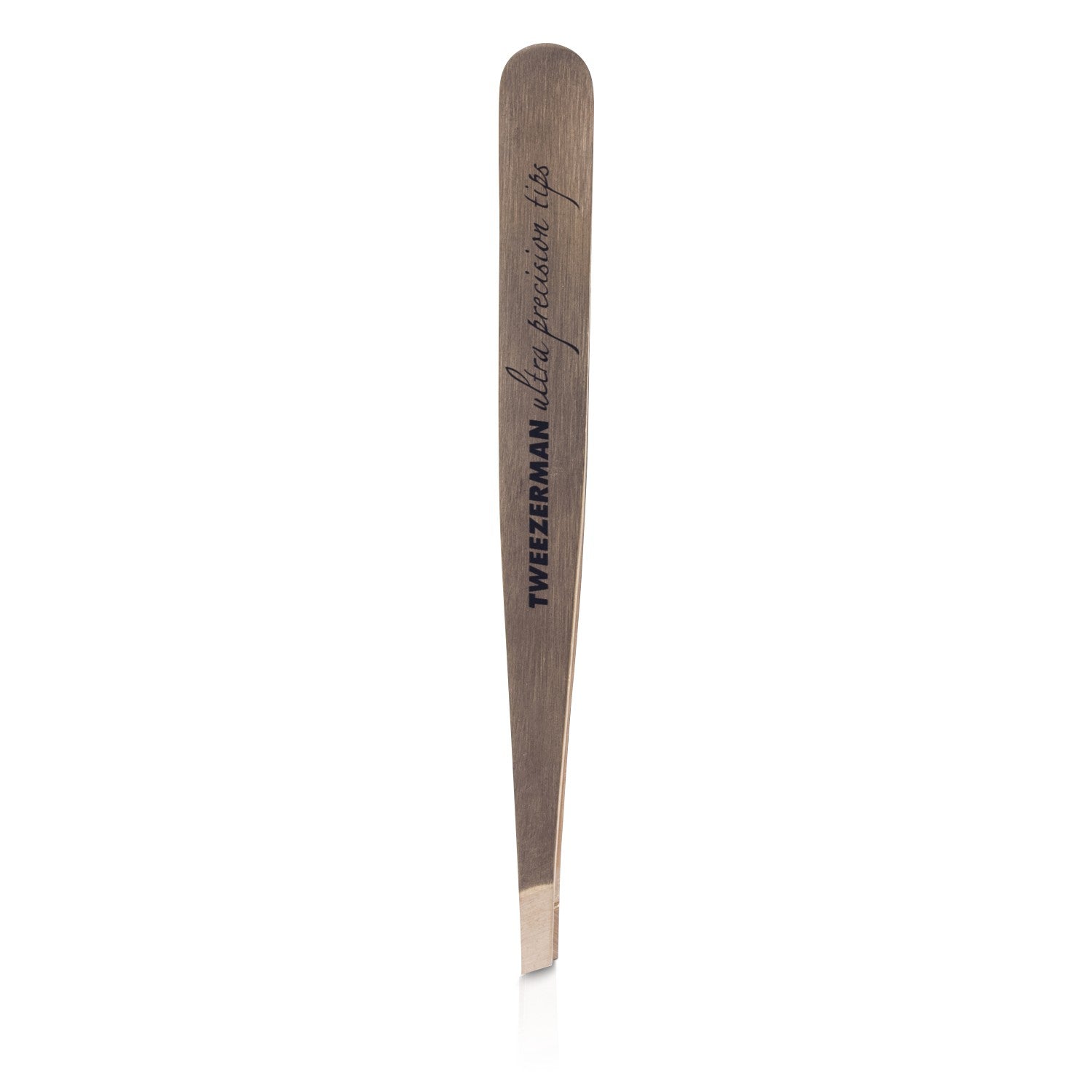 Tweezerman Slant Tweezer Ultra Precision (Tin Coated) (Studio Collection)