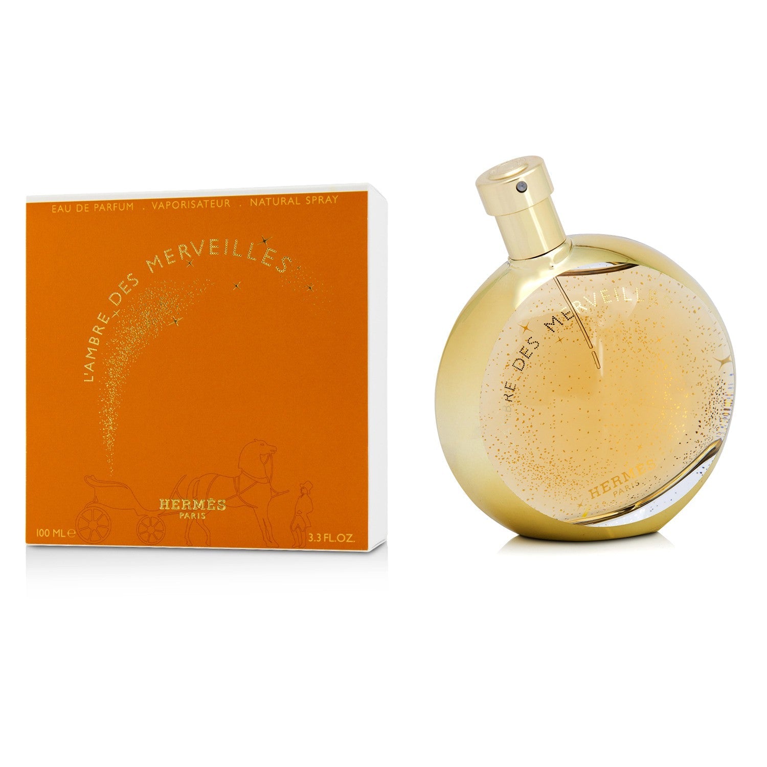 Hermes L'Ambre Des Merveilles Eau De Parfum Spray  50ml/1.6oz