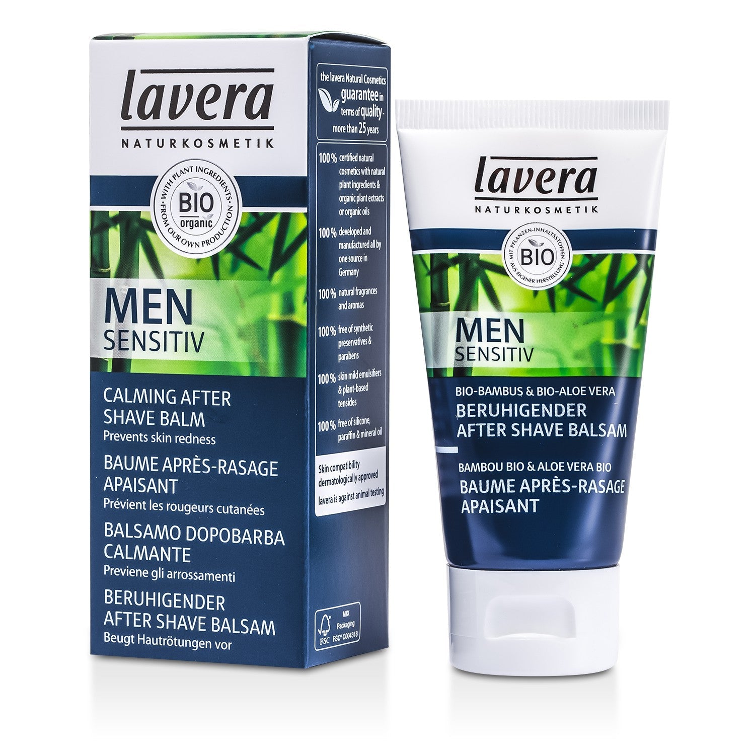 Lavera Men Sensitiv Calming After Shave Balm  50ml/1.6oz