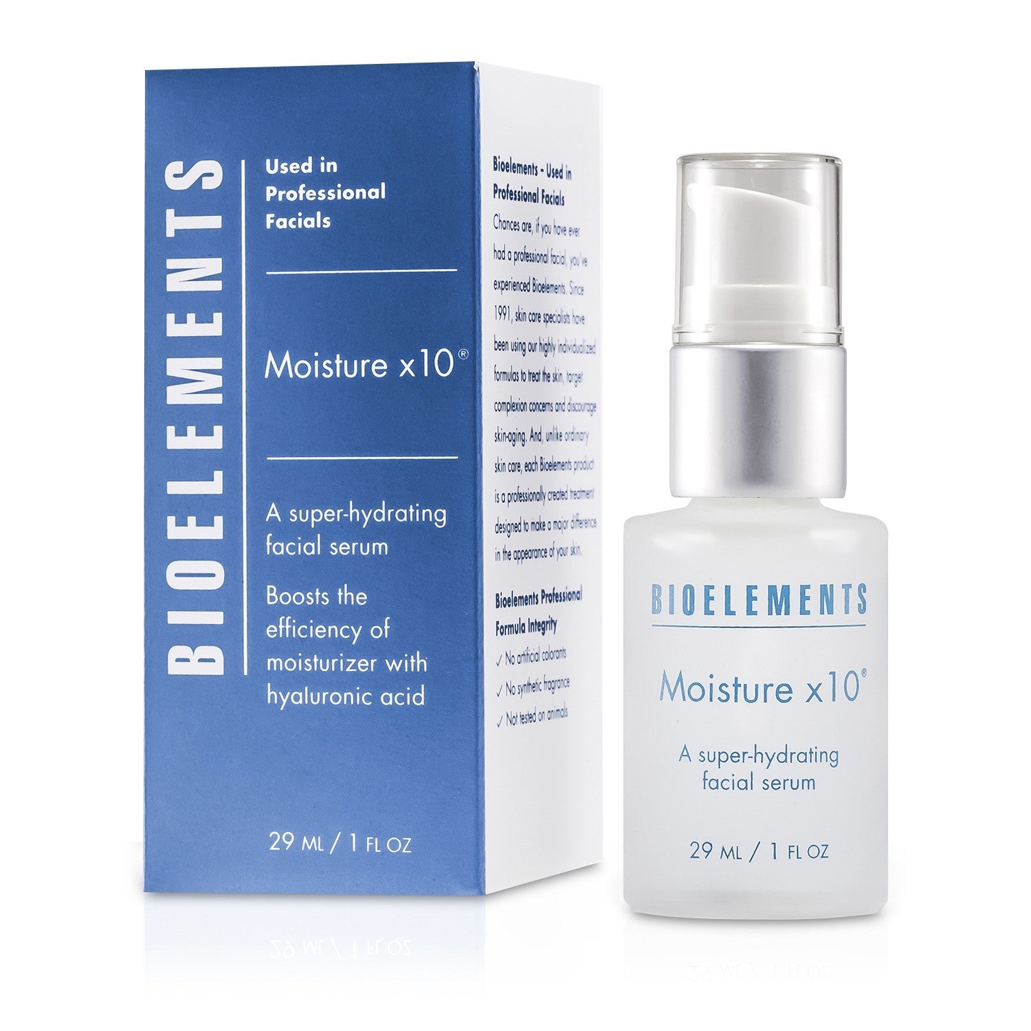 Bioelements Moisture x10 - For Dry, Combination Skin Types  29ml/1oz